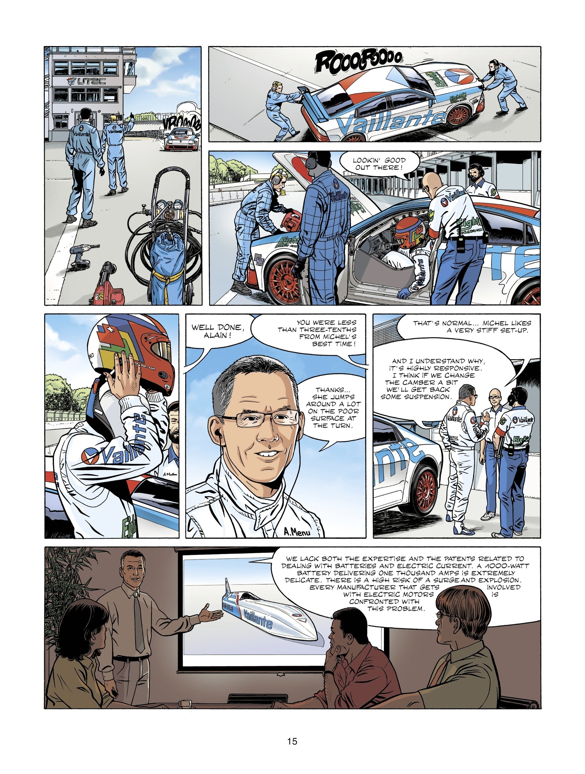 Read online Michel Vaillant comic -  Issue #2 - 15