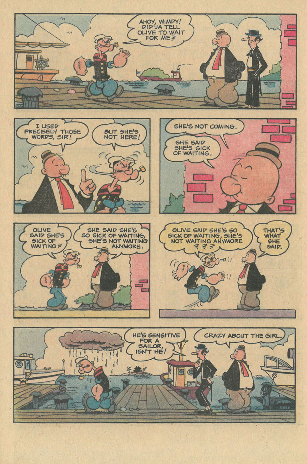 Read online Popeye (1948) comic -  Issue #162 - 12