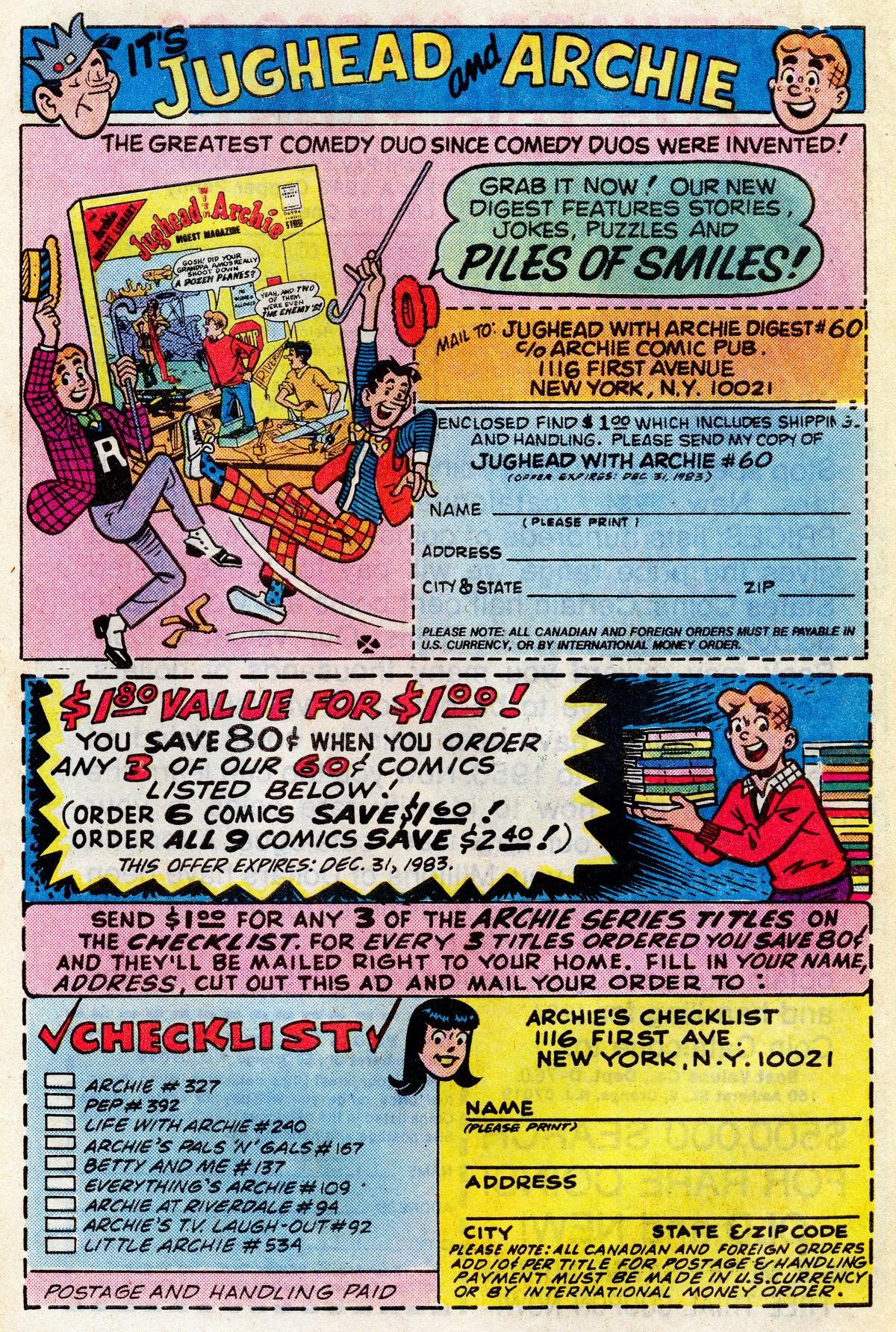 Read online Jughead (1965) comic -  Issue #331 - 23