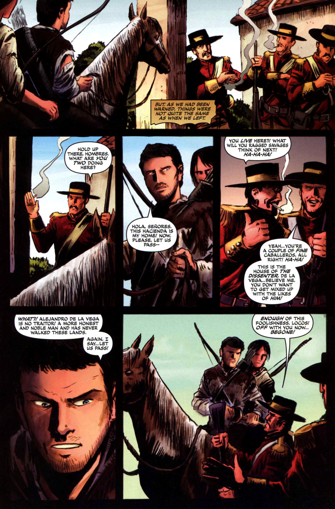 Read online Zorro (2008) comic -  Issue #6 - 15