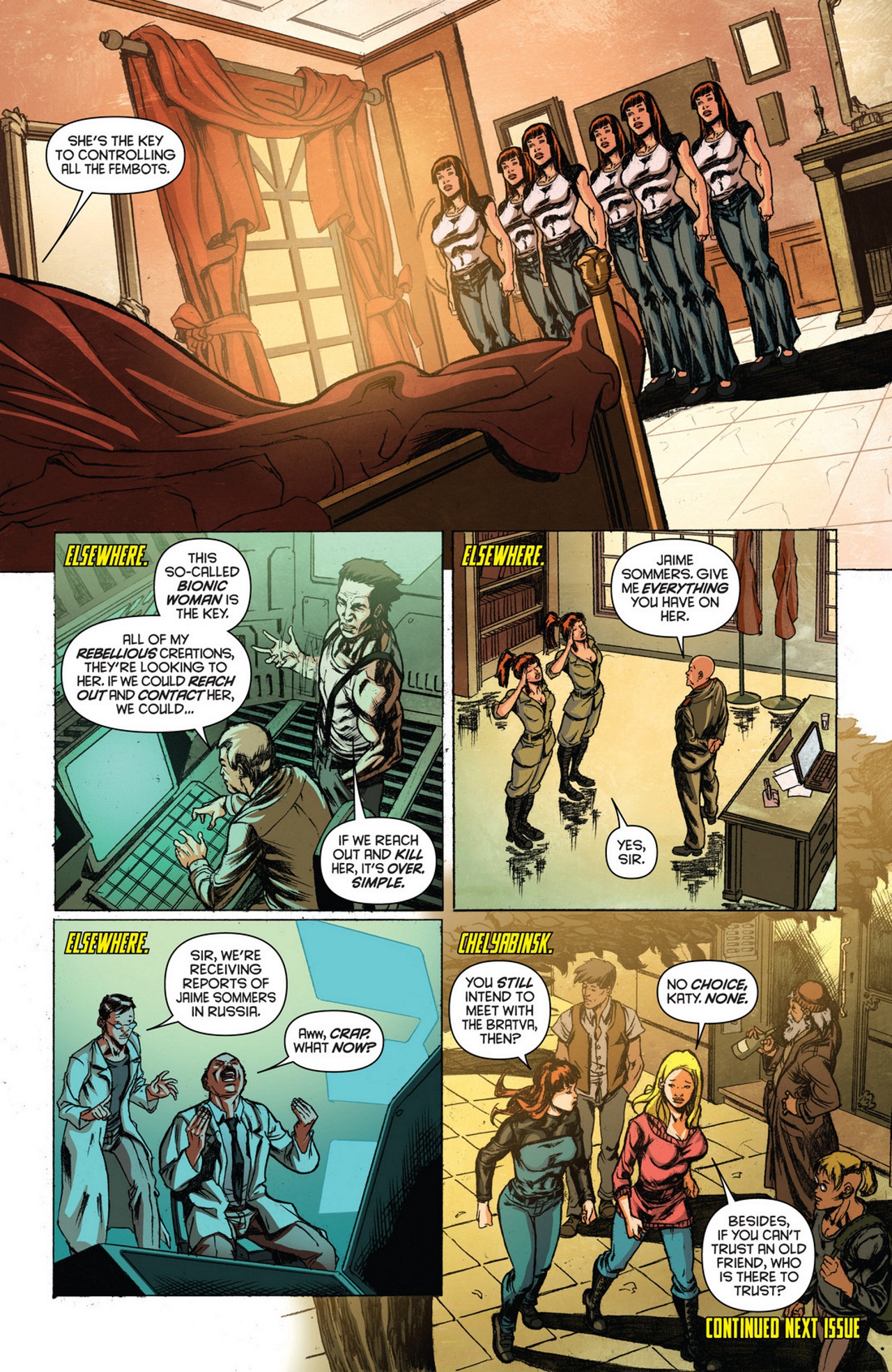 Read online The Bionic Woman comic -  Issue #8 - 22