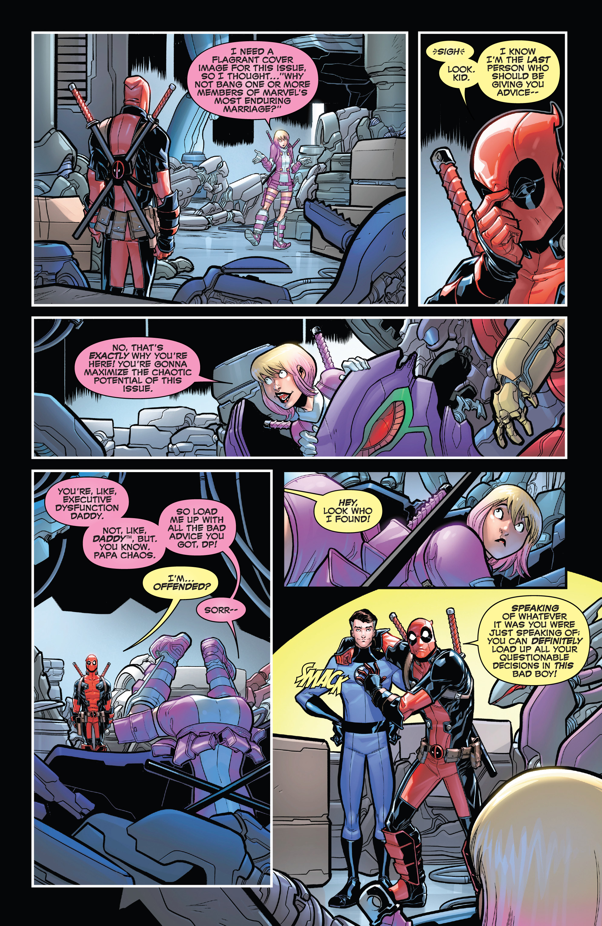 Read online Gwenpool Strikes Back comic -  Issue #2 - 8