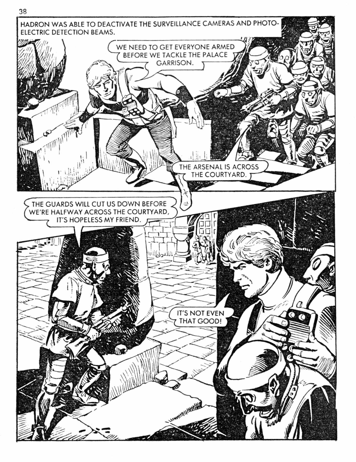 Read online Starblazer comic -  Issue #146 - 38