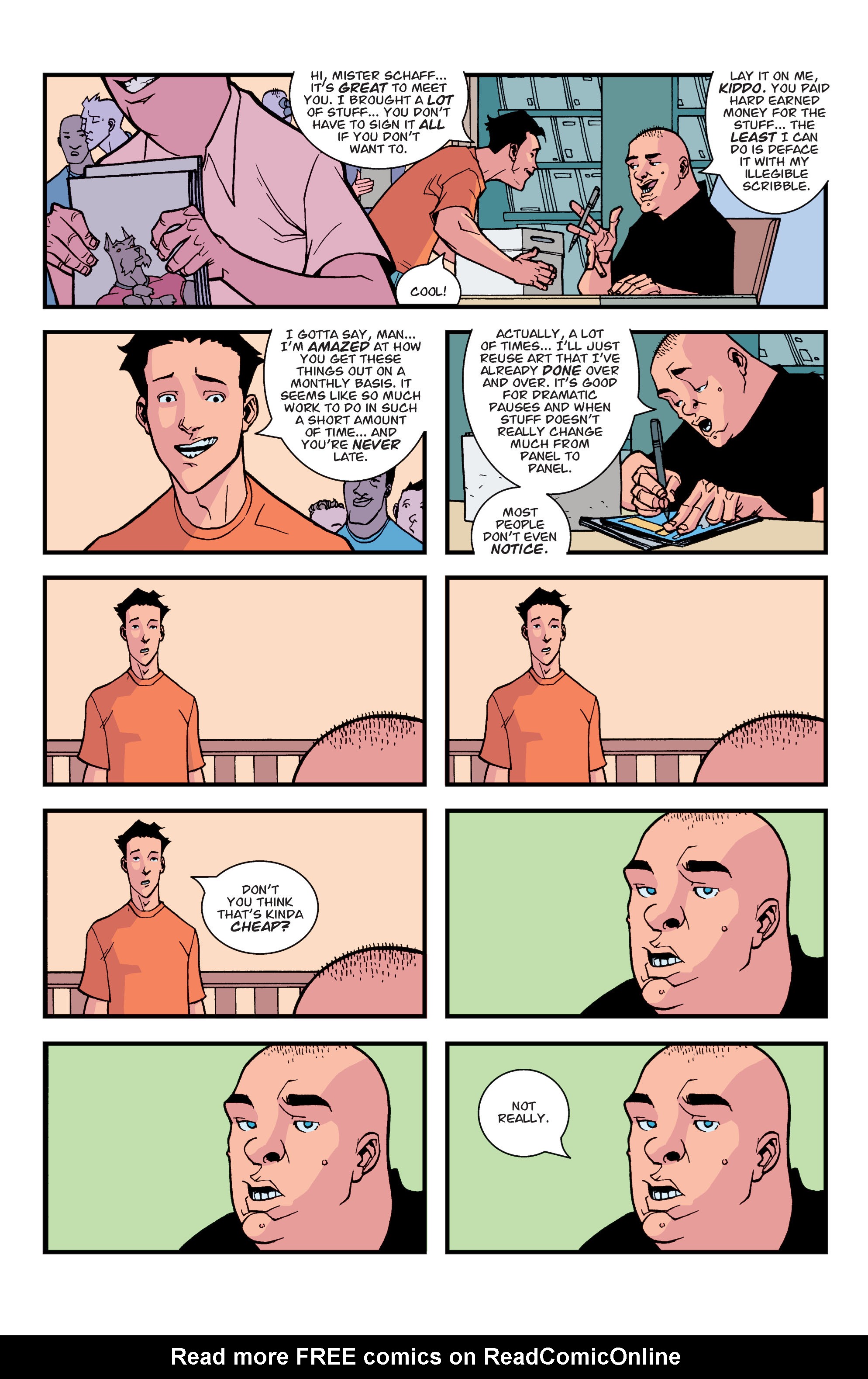 Read online Invincible comic -  Issue # _TPB 3 - Perfect Strangers - 44