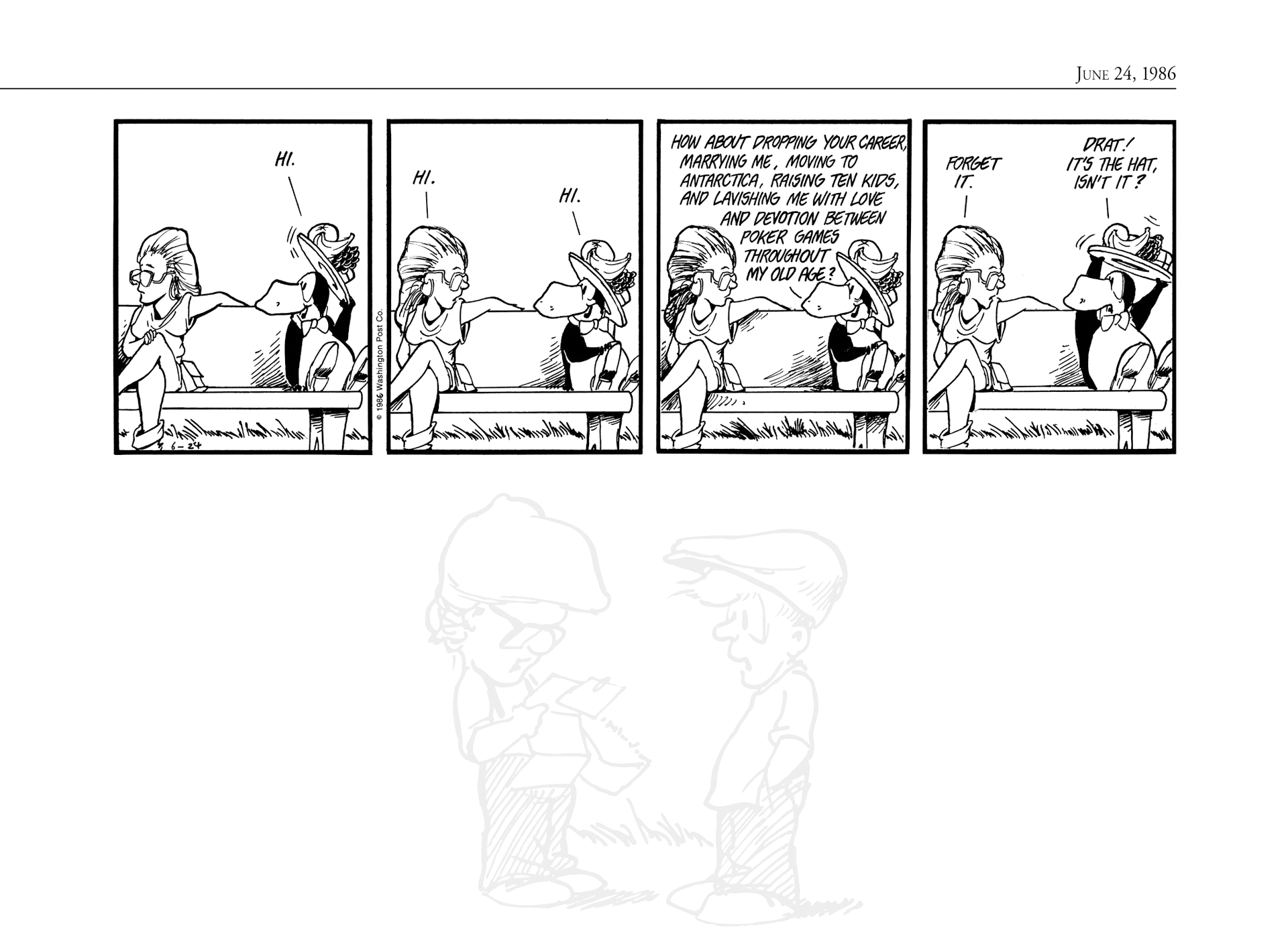 Read online The Bloom County Digital Library comic -  Issue # TPB 6 (Part 2) - 34