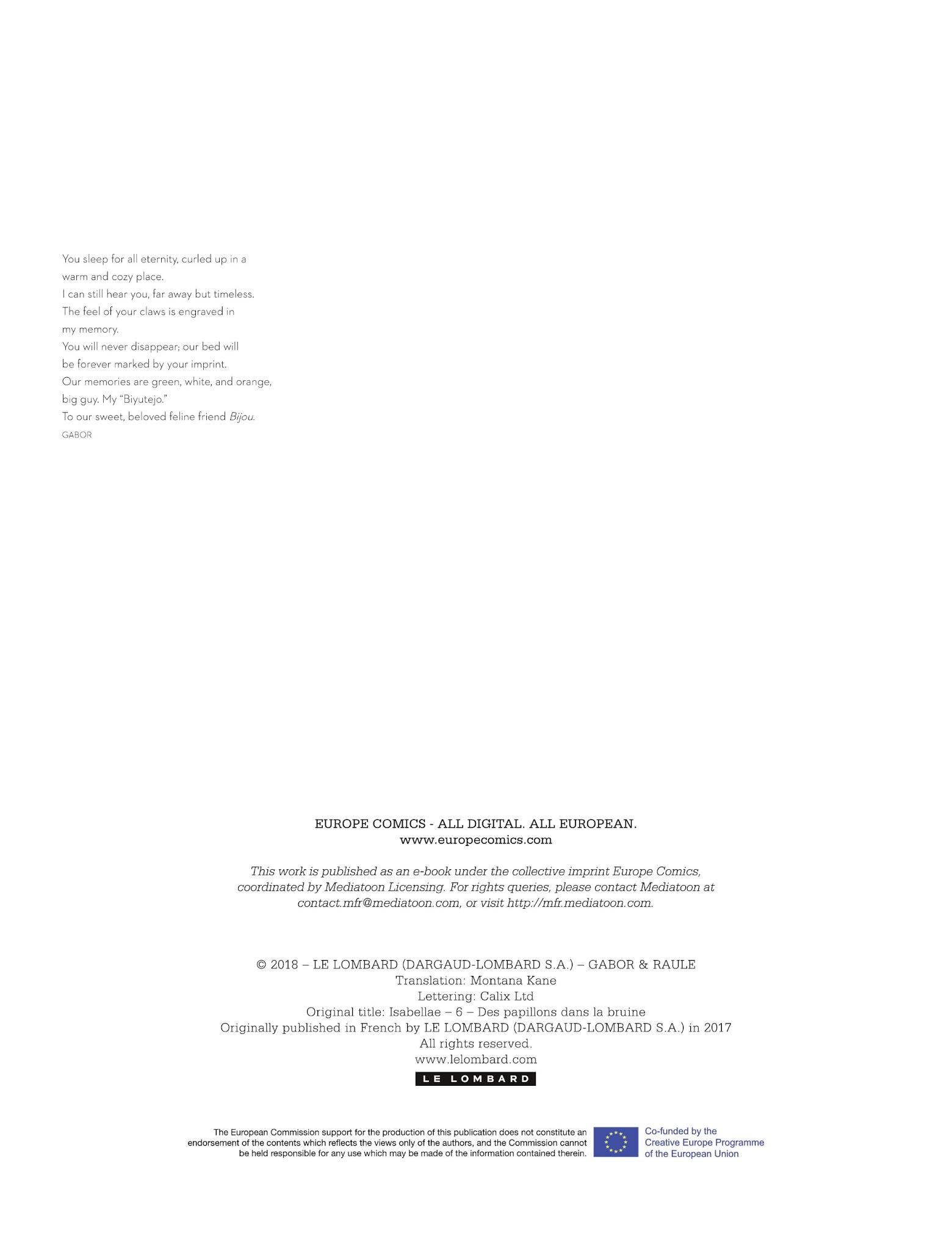 Read online Isabellae comic -  Issue #6 - 50