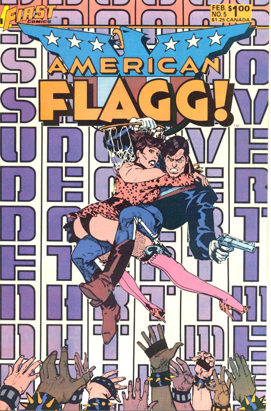 Read online American Flagg! comic -  Issue #5 - 1