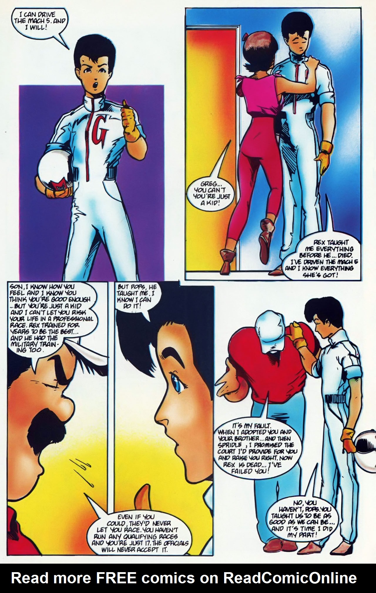 Read online Speed Racer (1987) comic -  Issue #1 - 8