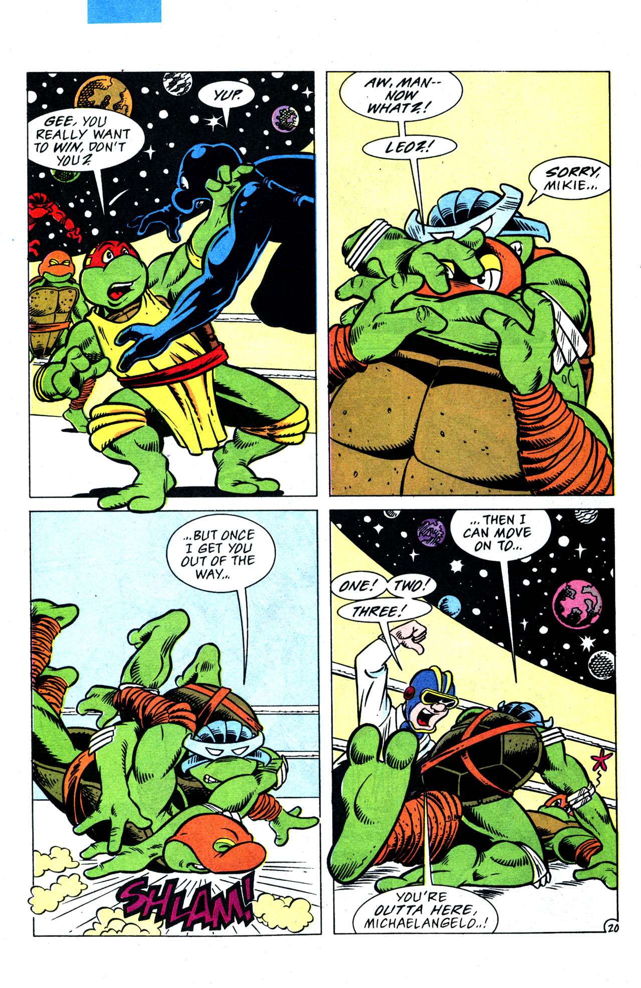 Read online Teenage Mutant Ninja Turtles Adventures (1989) comic -  Issue #37 - 22