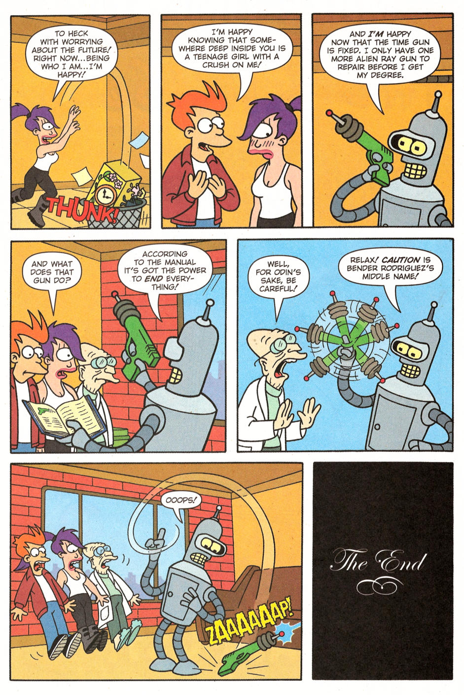 Read online Futurama Comics comic -  Issue #26 - 26