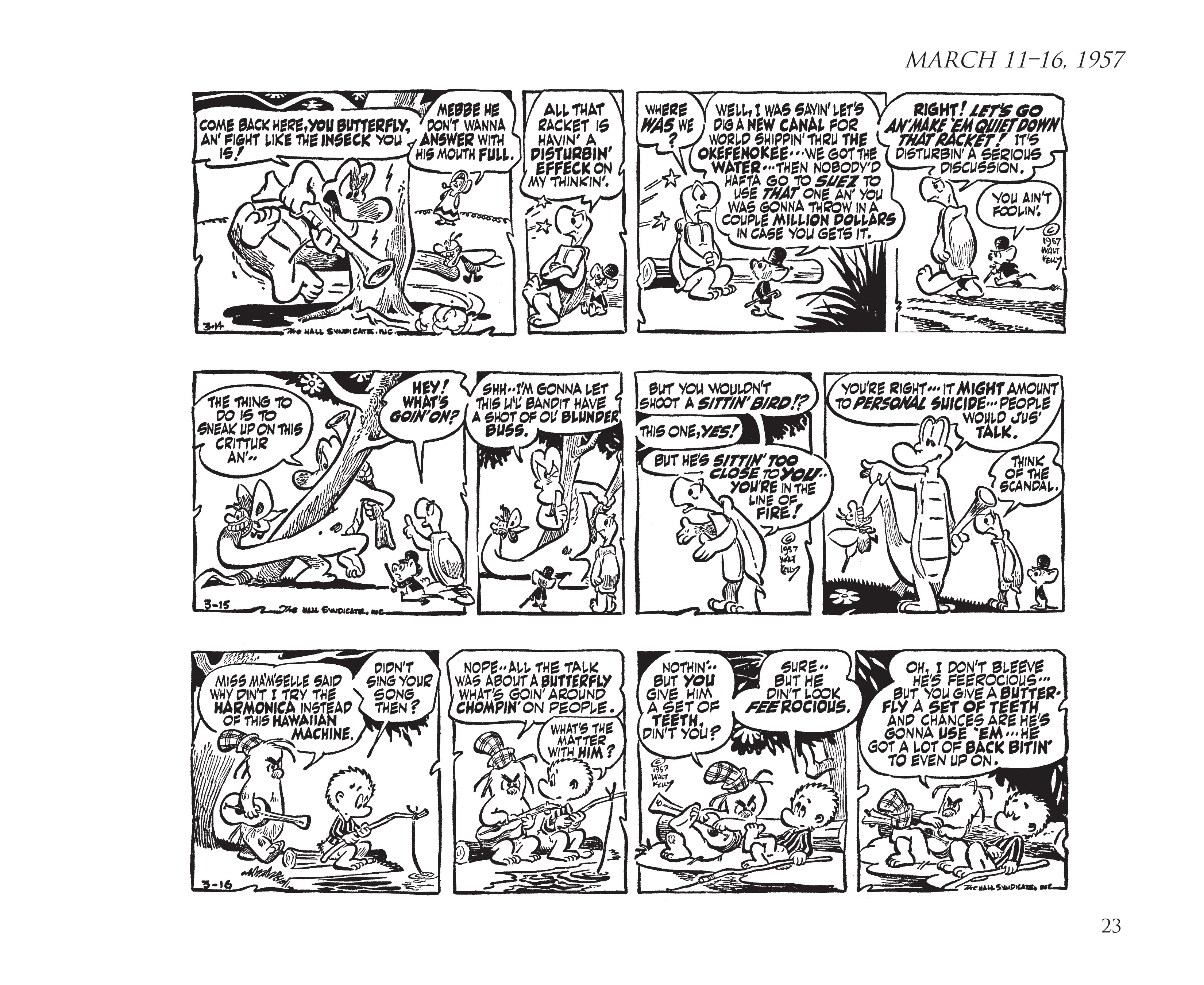 Read online Pogo by Walt Kelly: The Complete Syndicated Comic Strips comic -  Issue # TPB 5 (Part 1) - 32