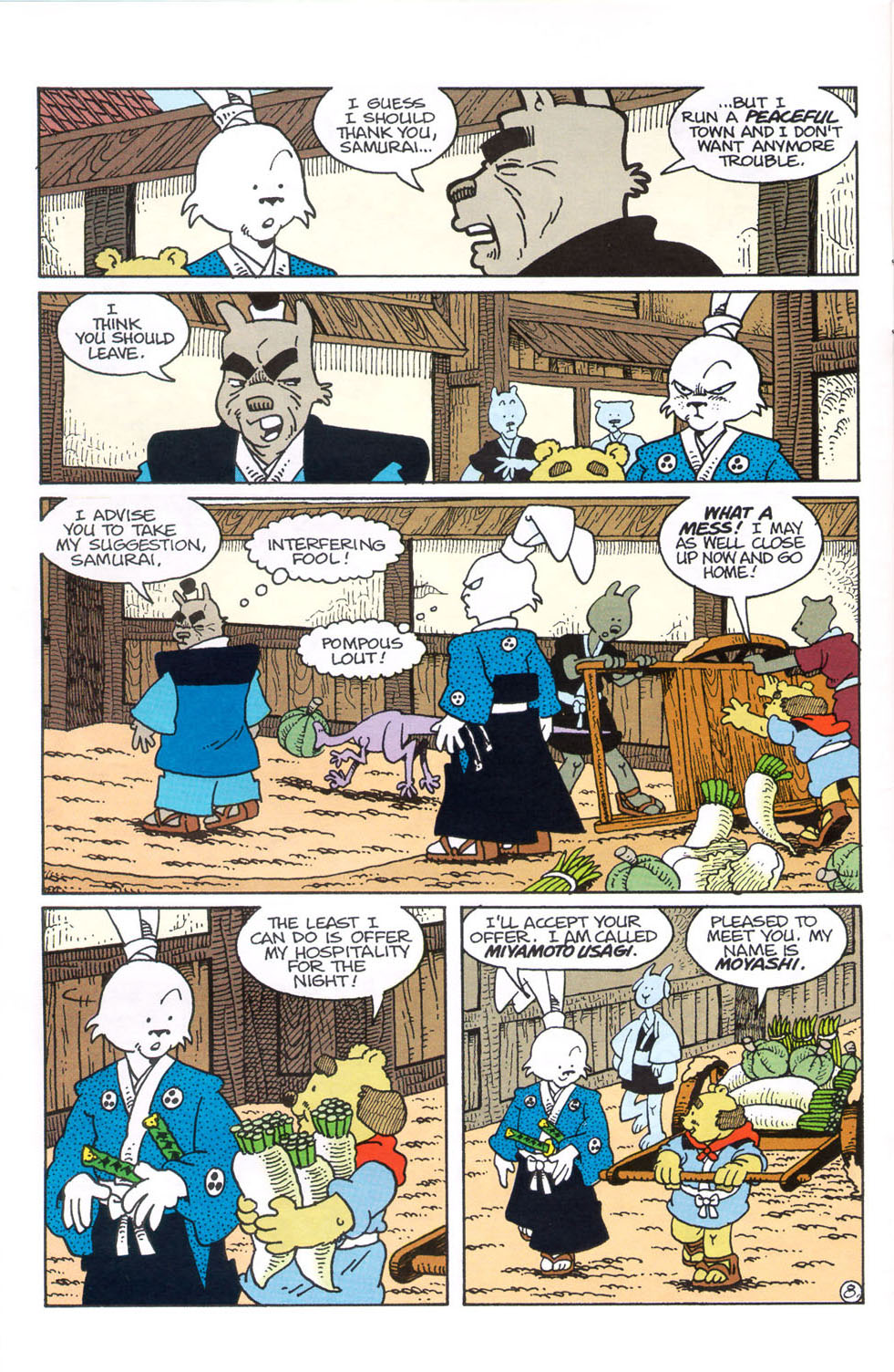 Read online Usagi Yojimbo (1993) comic -  Issue #4 - 10