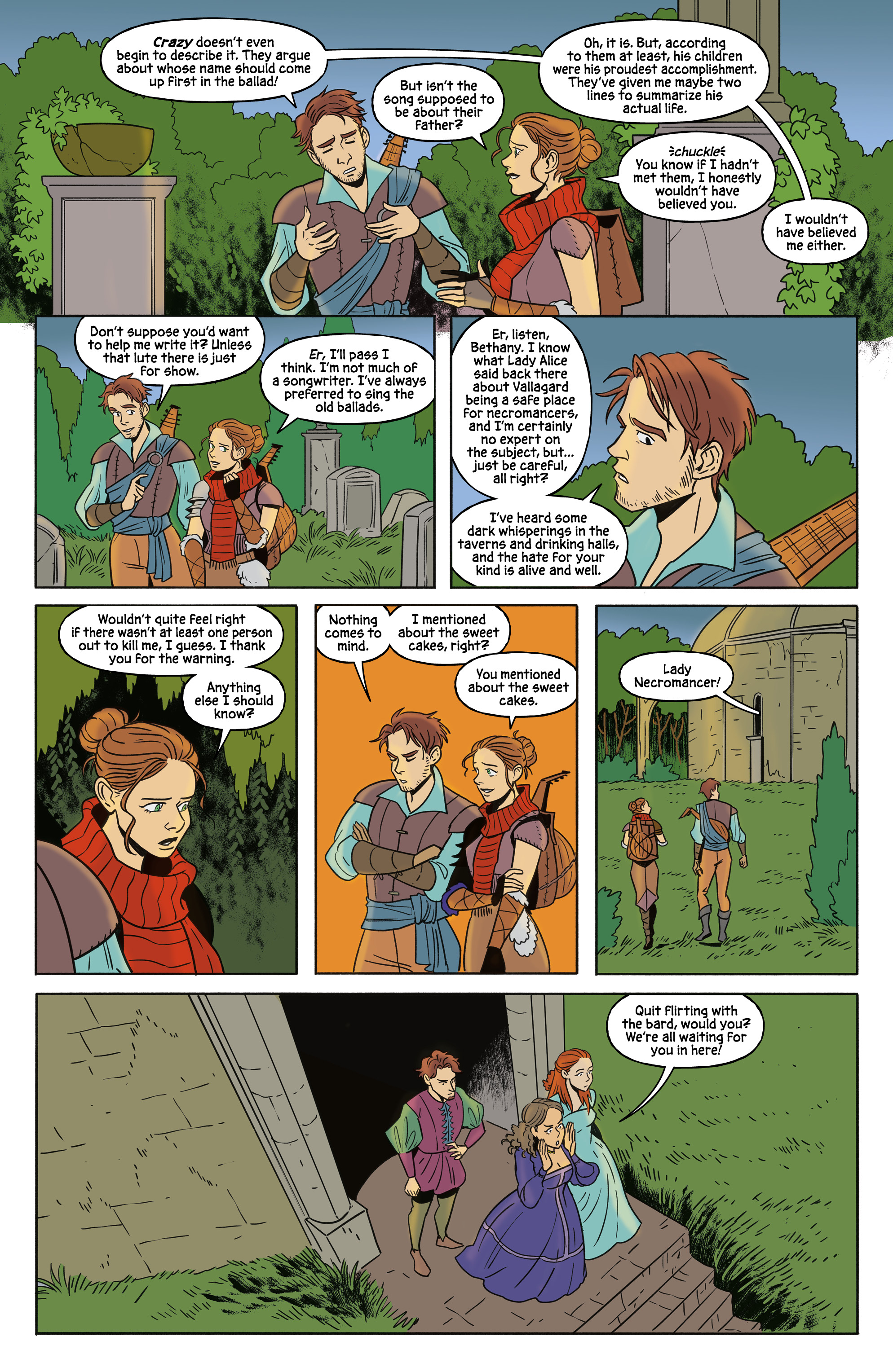 Read online The Necromancer's Map comic -  Issue #4 - 21