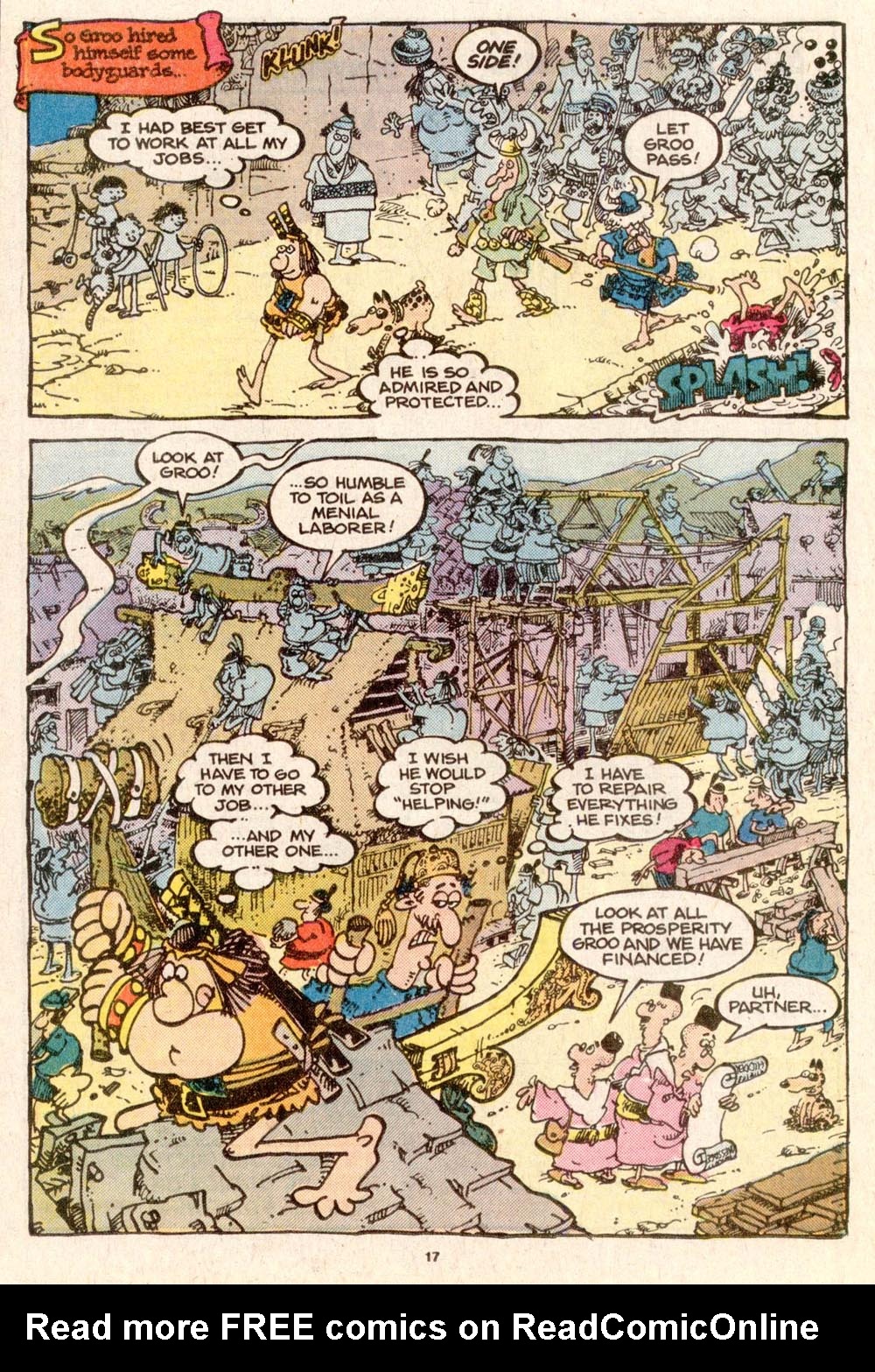 Read online Sergio Aragonés Groo the Wanderer comic -  Issue #32 - 17