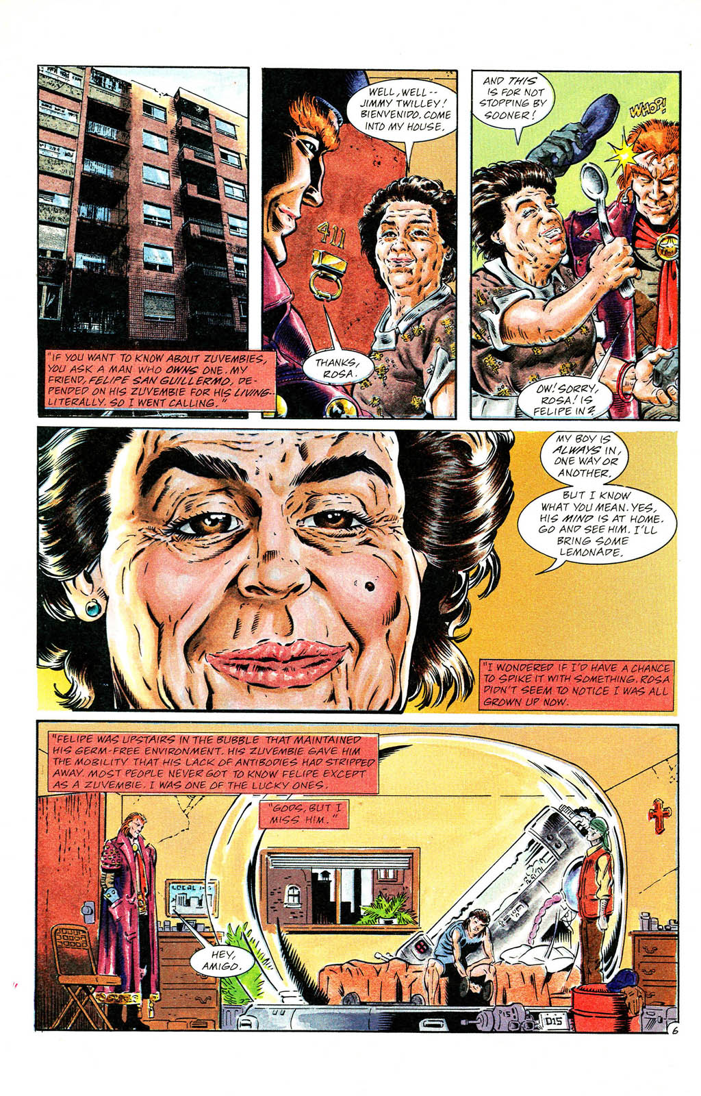 Read online Grimjack comic -  Issue #77 - 8