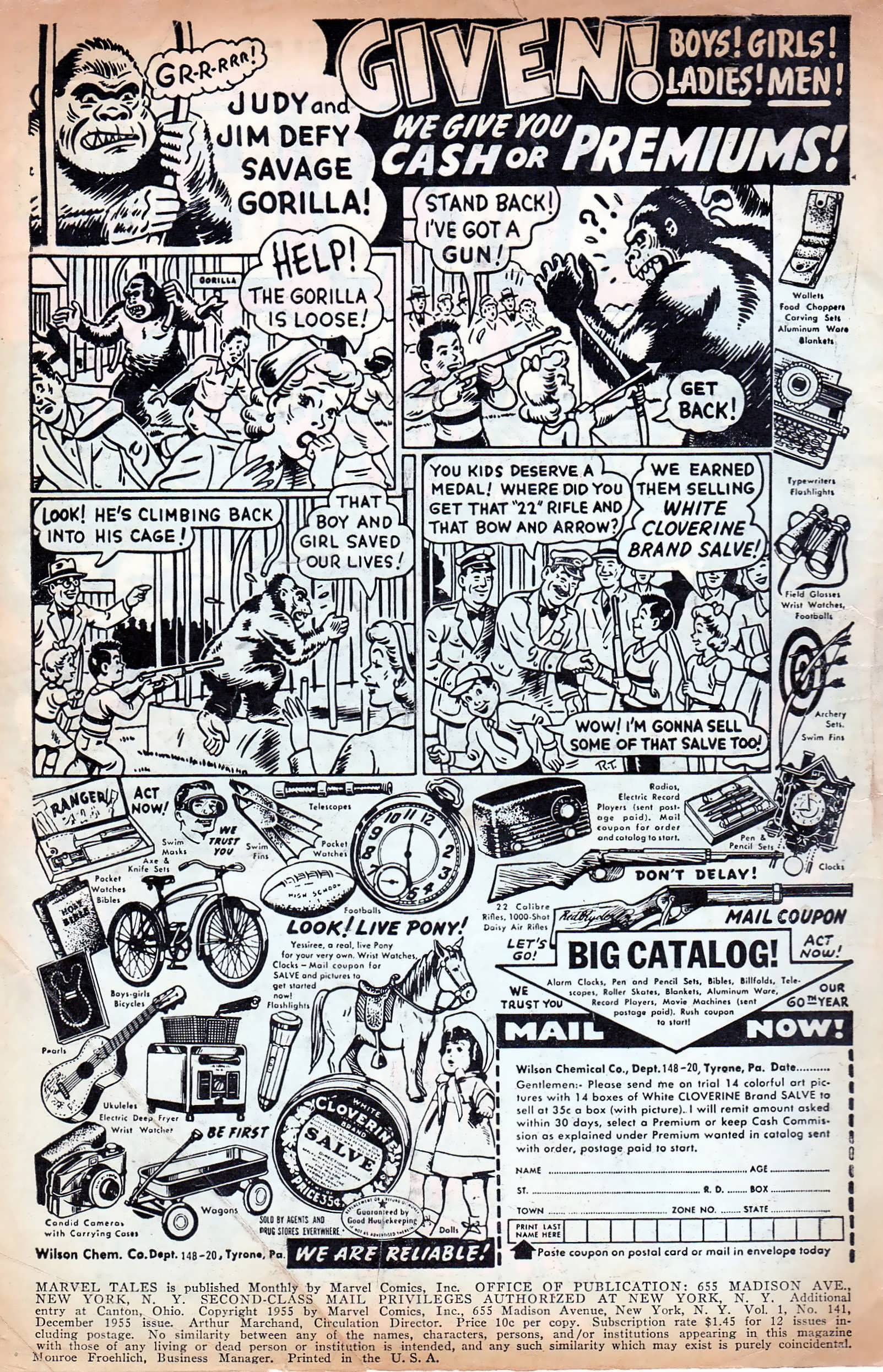 Marvel Tales (1949) 141 Page 1
