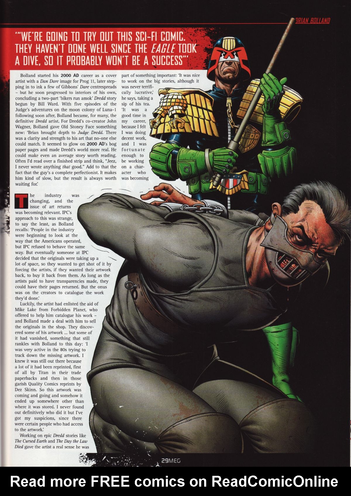 Read online Judge Dredd Megazine (Vol. 5) comic -  Issue #240 - 29