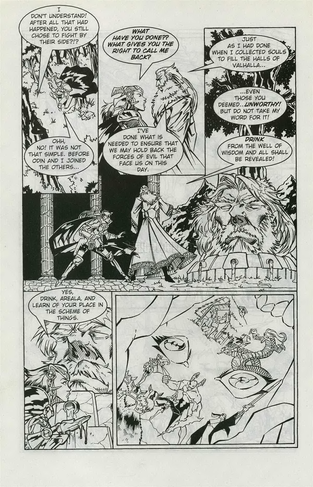 Read online Areala: Angel of War comic -  Issue #4 - 24