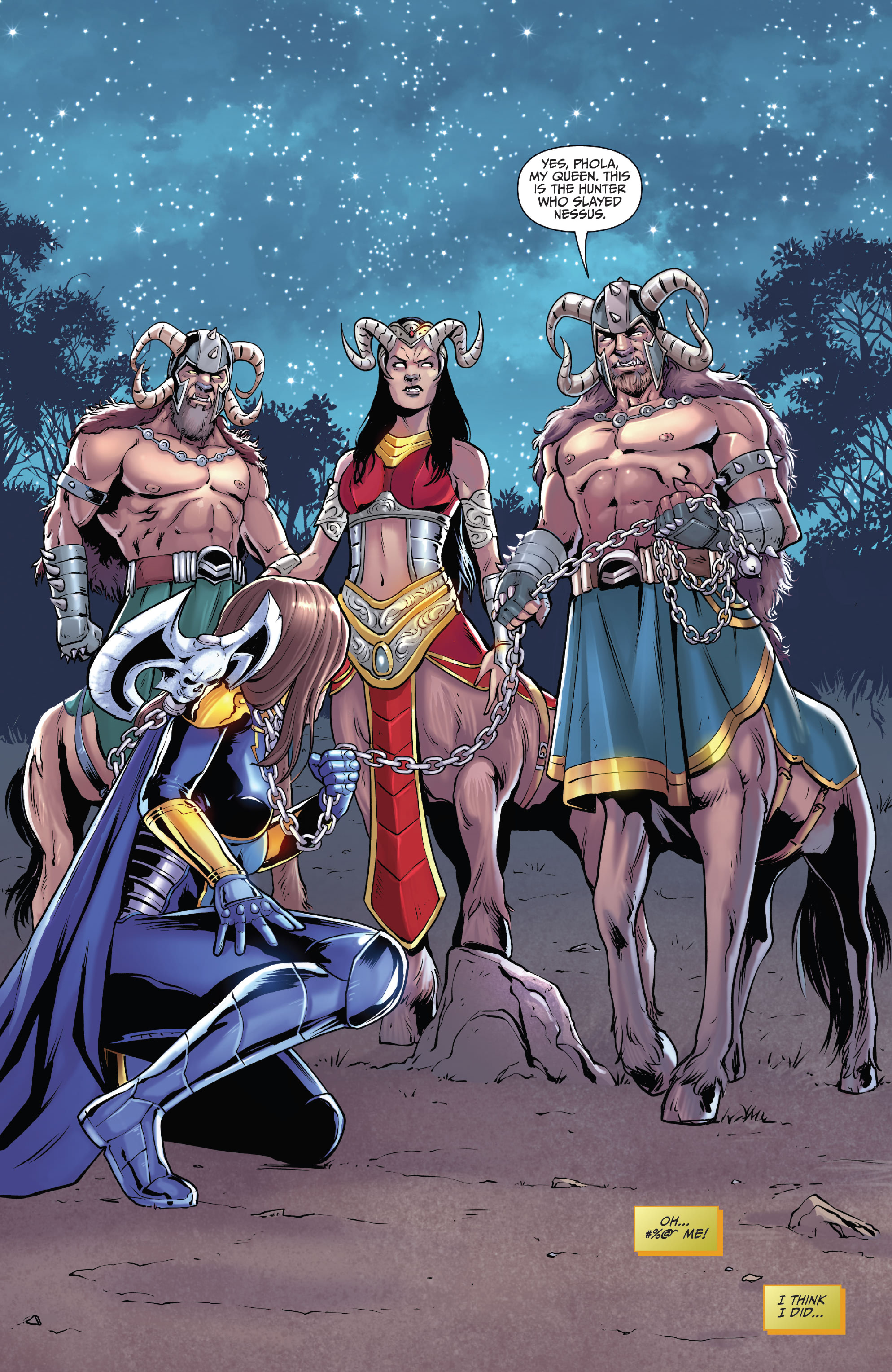 Read online Belle: Hunt of the Centaurs comic -  Issue # Full - 13