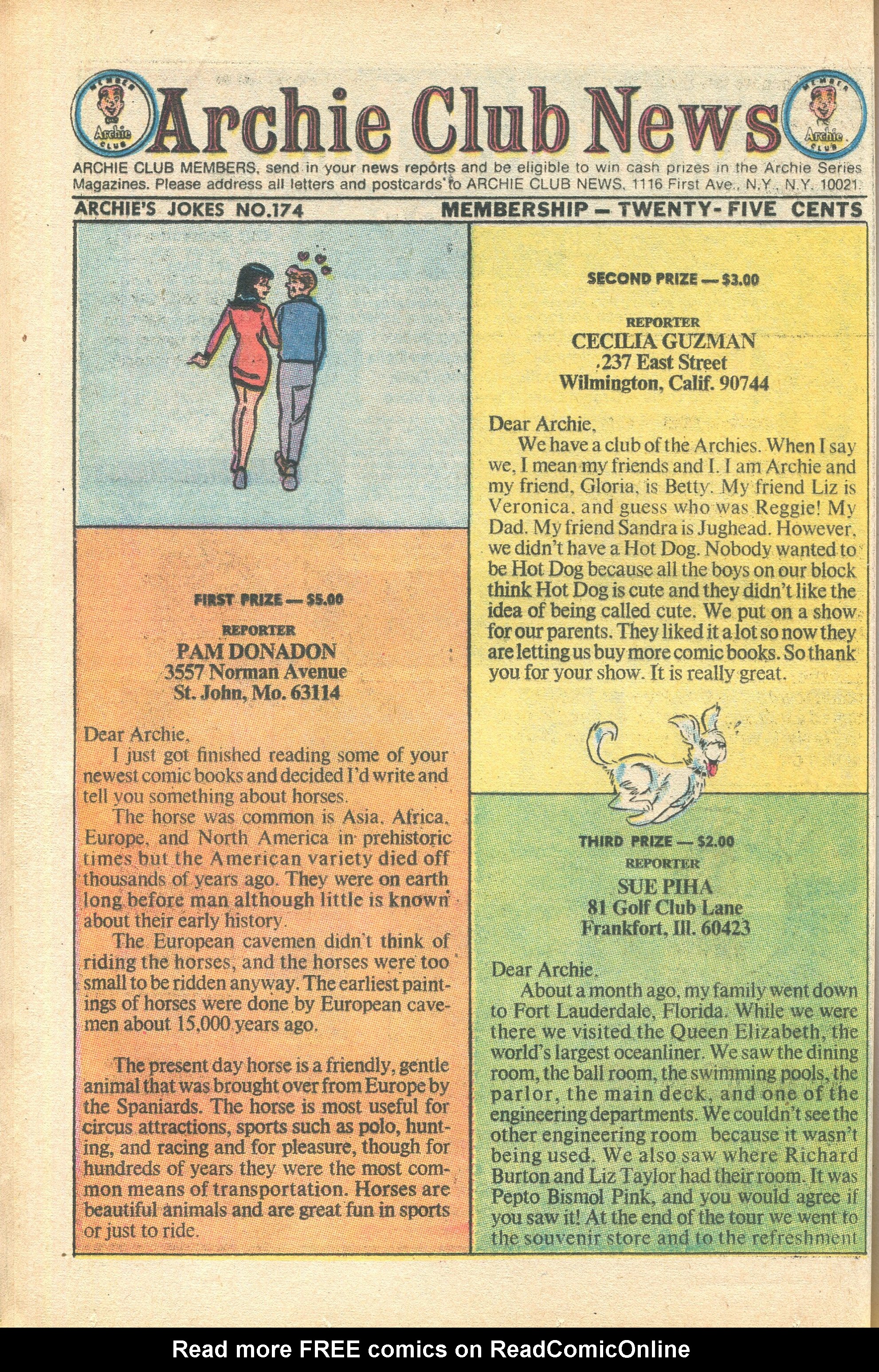 Read online Archie Giant Series Magazine comic -  Issue #174 - 36
