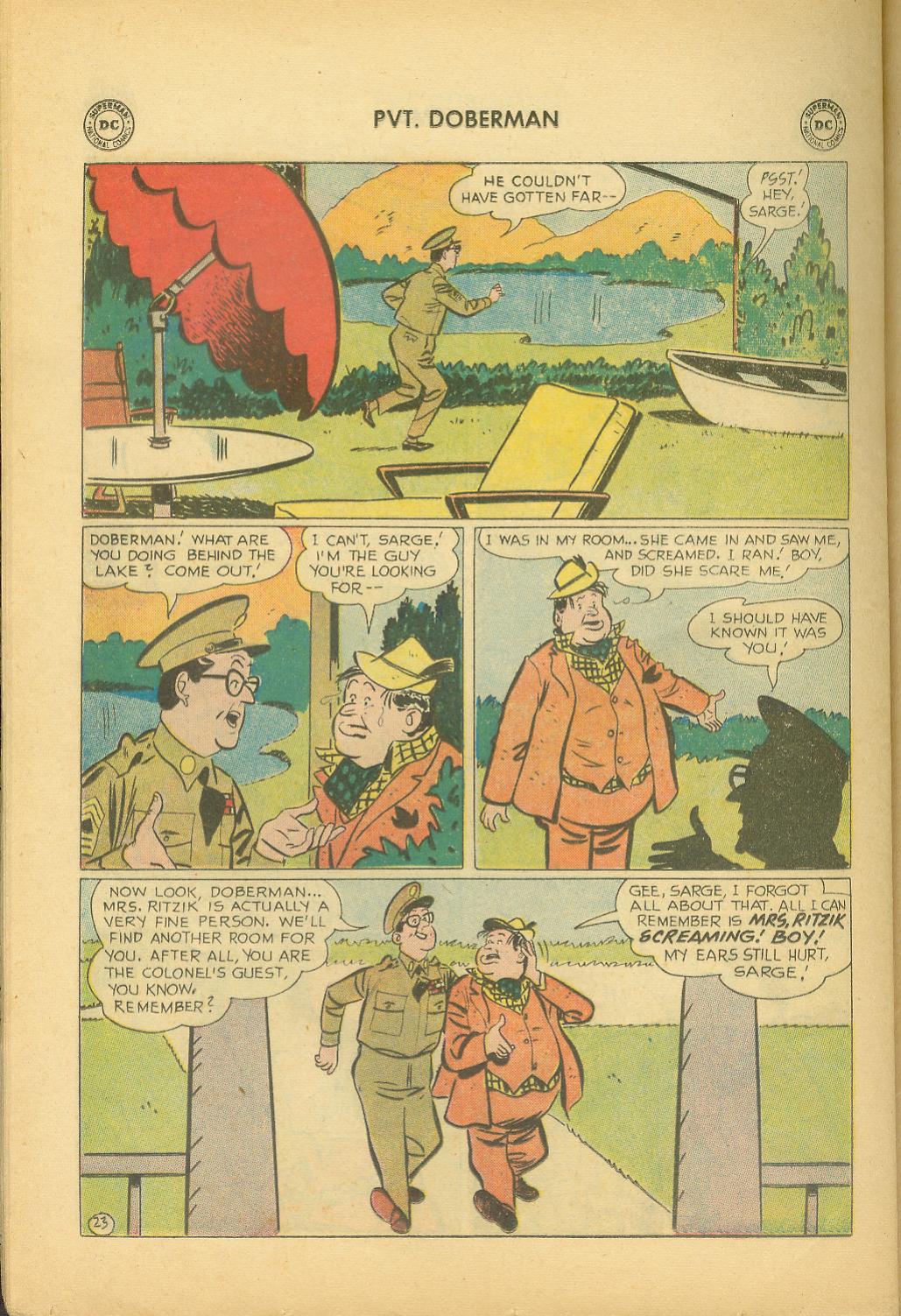Read online Sgt. Bilko's Pvt. Doberman comic -  Issue #5 - 26
