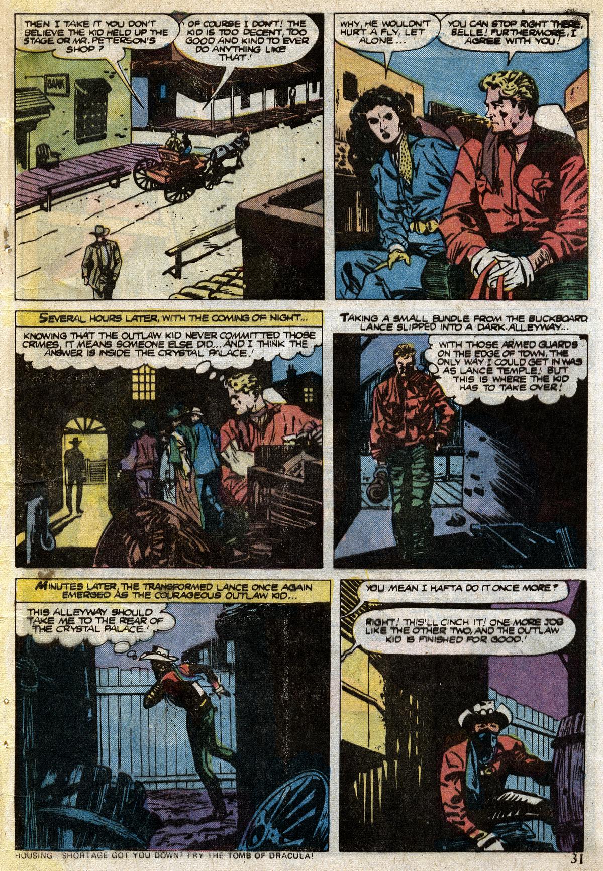 Read online The Outlaw Kid (1970) comic -  Issue #23 - 33