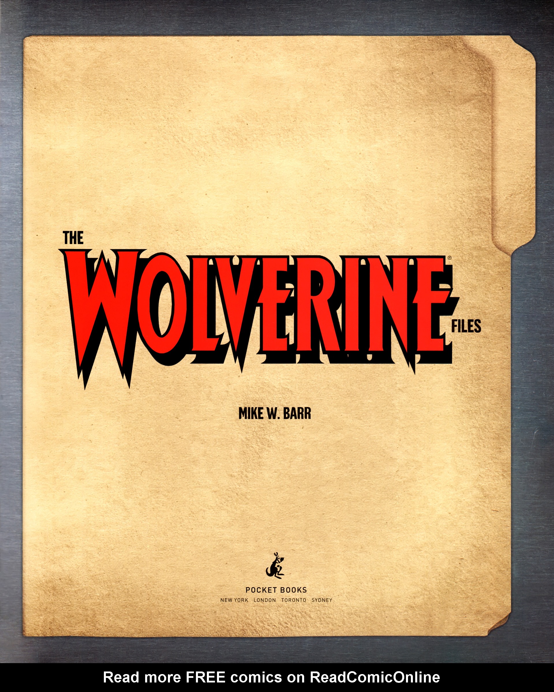 Read online The Wolverine Files comic -  Issue # TPB - 5