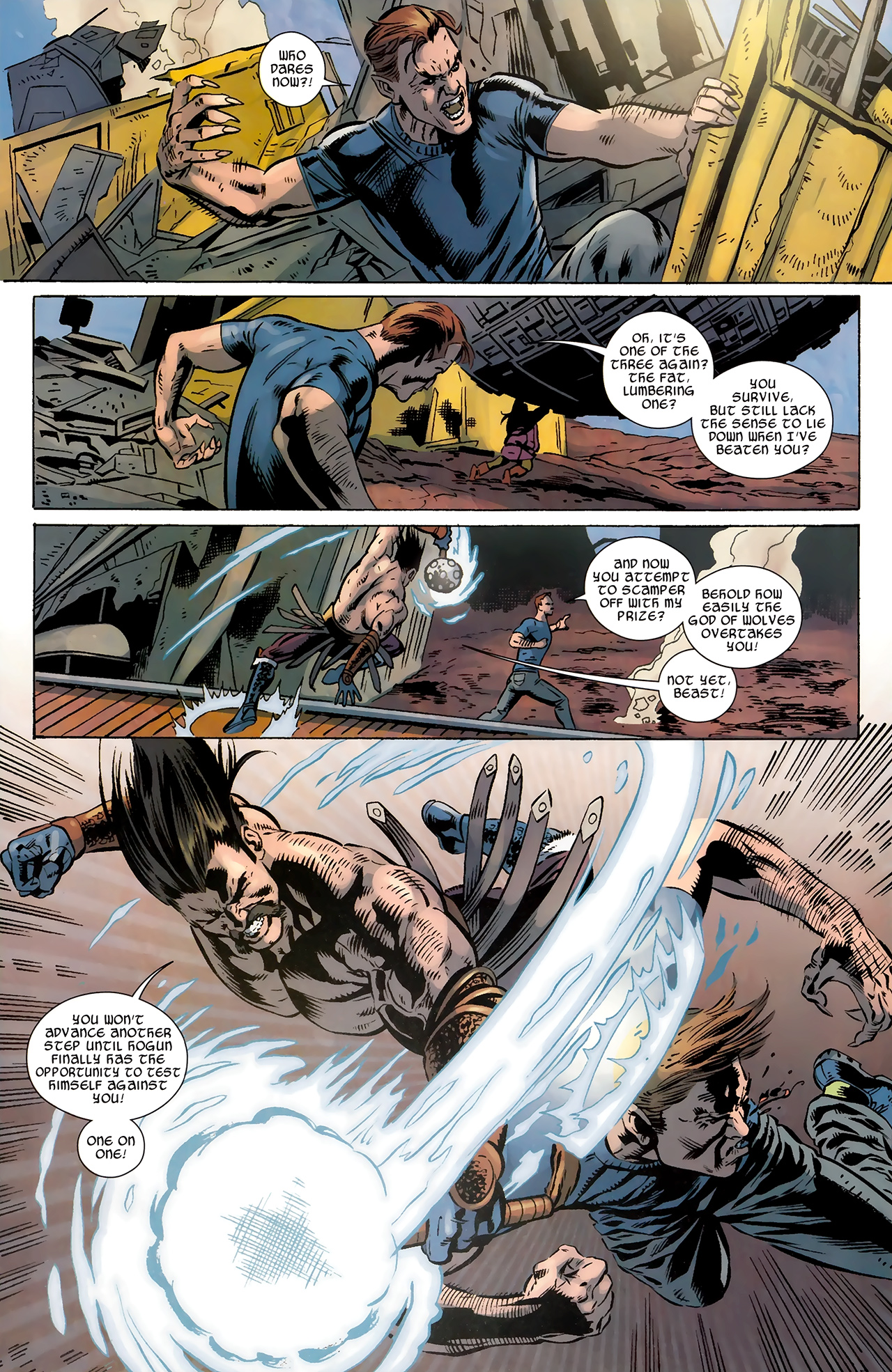 Read online Warriors Three comic -  Issue #4 - 17