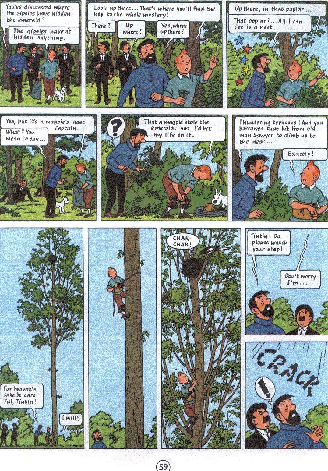 Read online The Adventures of Tintin comic -  Issue #21 - 61