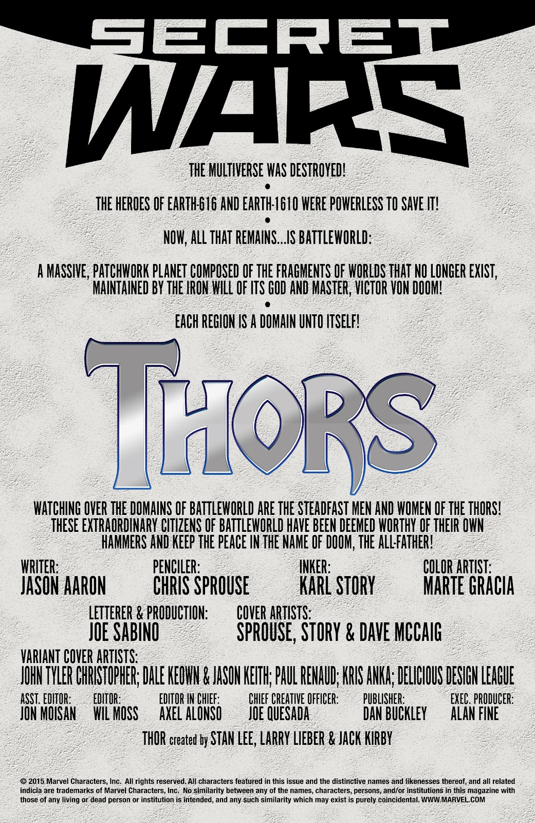 Thors issue 1 - Page 2