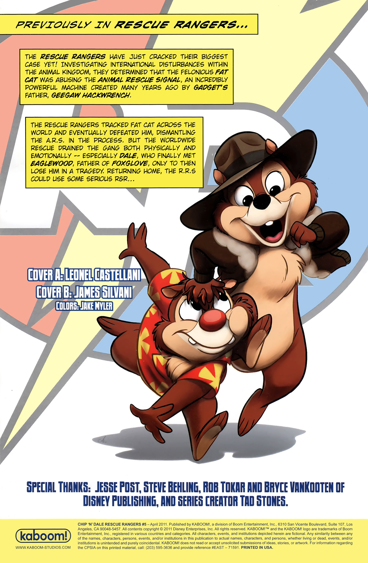 Read online Chip 'N' Dale Rescue Rangers comic -  Issue #5 - 3