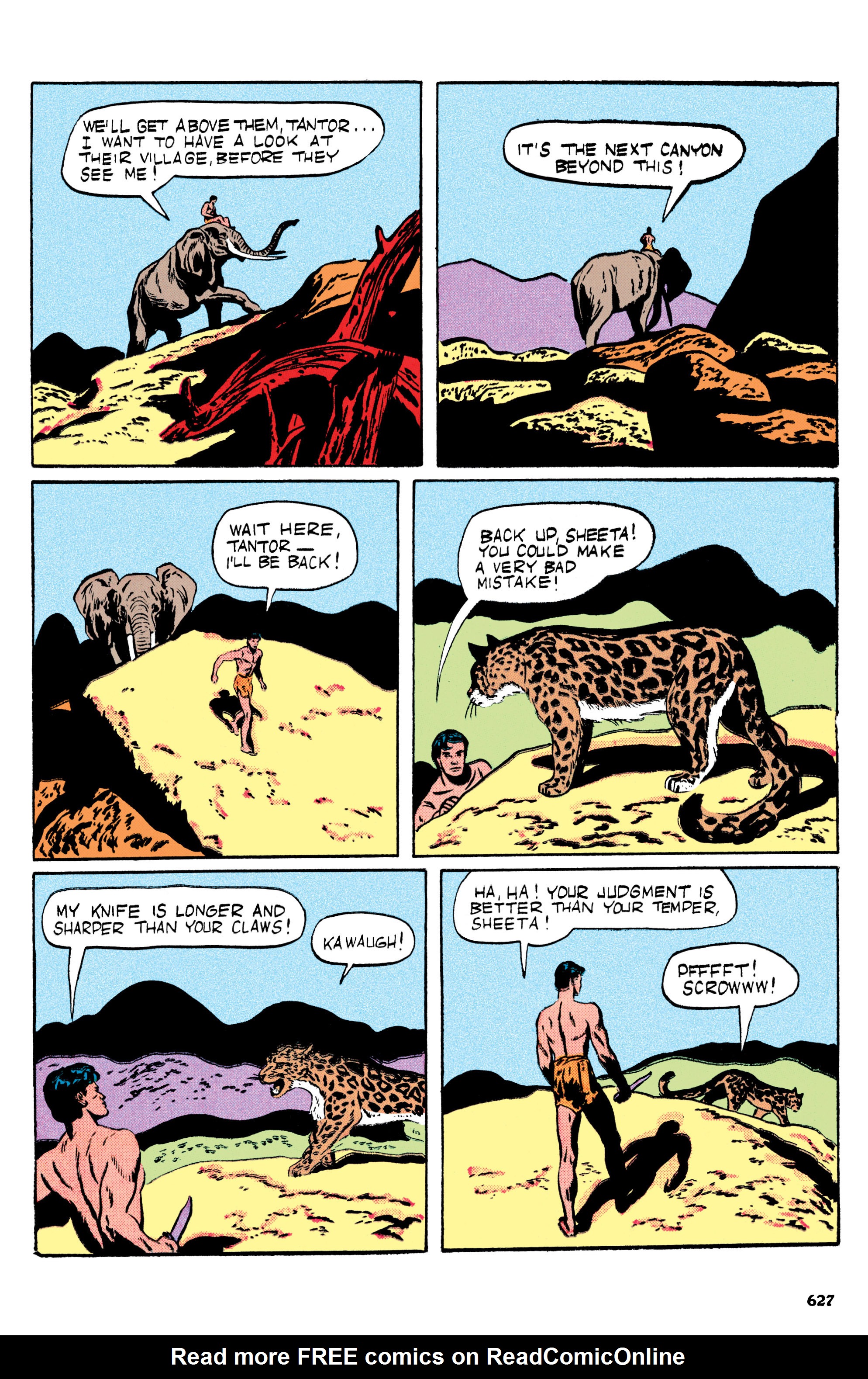 Read online Edgar Rice Burroughs Tarzan: The Jesse Marsh Years Omnibus comic -  Issue # TPB (Part 7) - 29