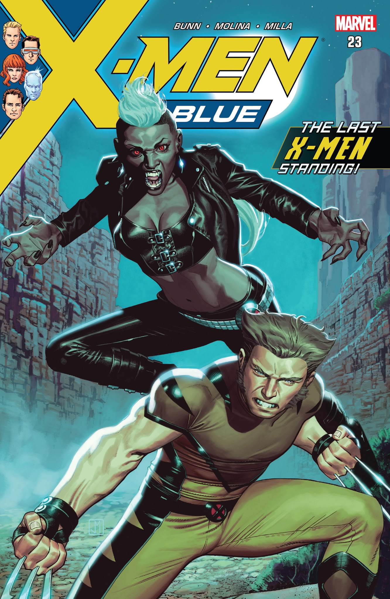 Read online X-Men: Blue comic -  Issue #23 - 1