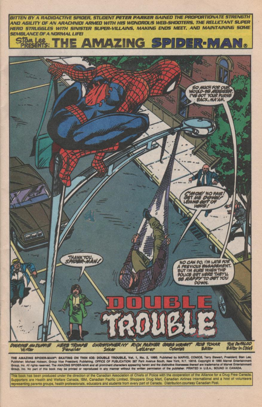 Read online The Amazing Spider-Man: Skating on Thin Ice: Double Trouble comic -  Issue # Full - 2