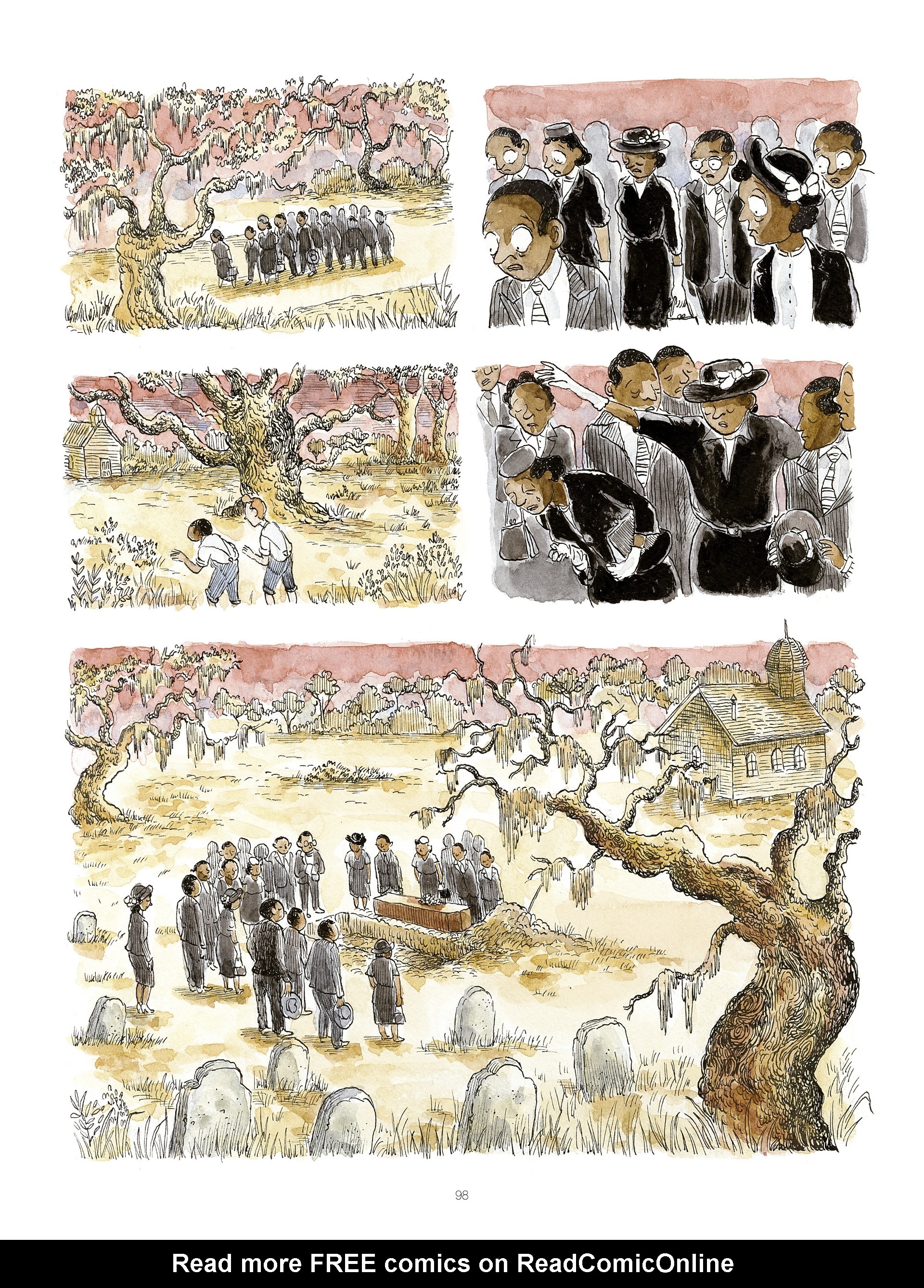 Read online Swamp: A Summer in the Bayou comic -  Issue # TPB (Part 1) - 100