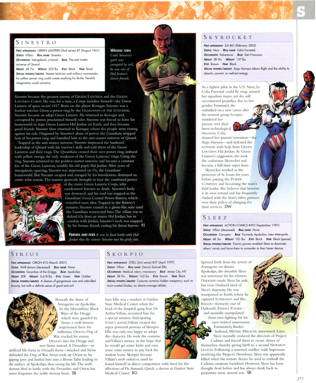 Read online The DC Comics Encyclopedia comic -  Issue # TPB 1 - 278