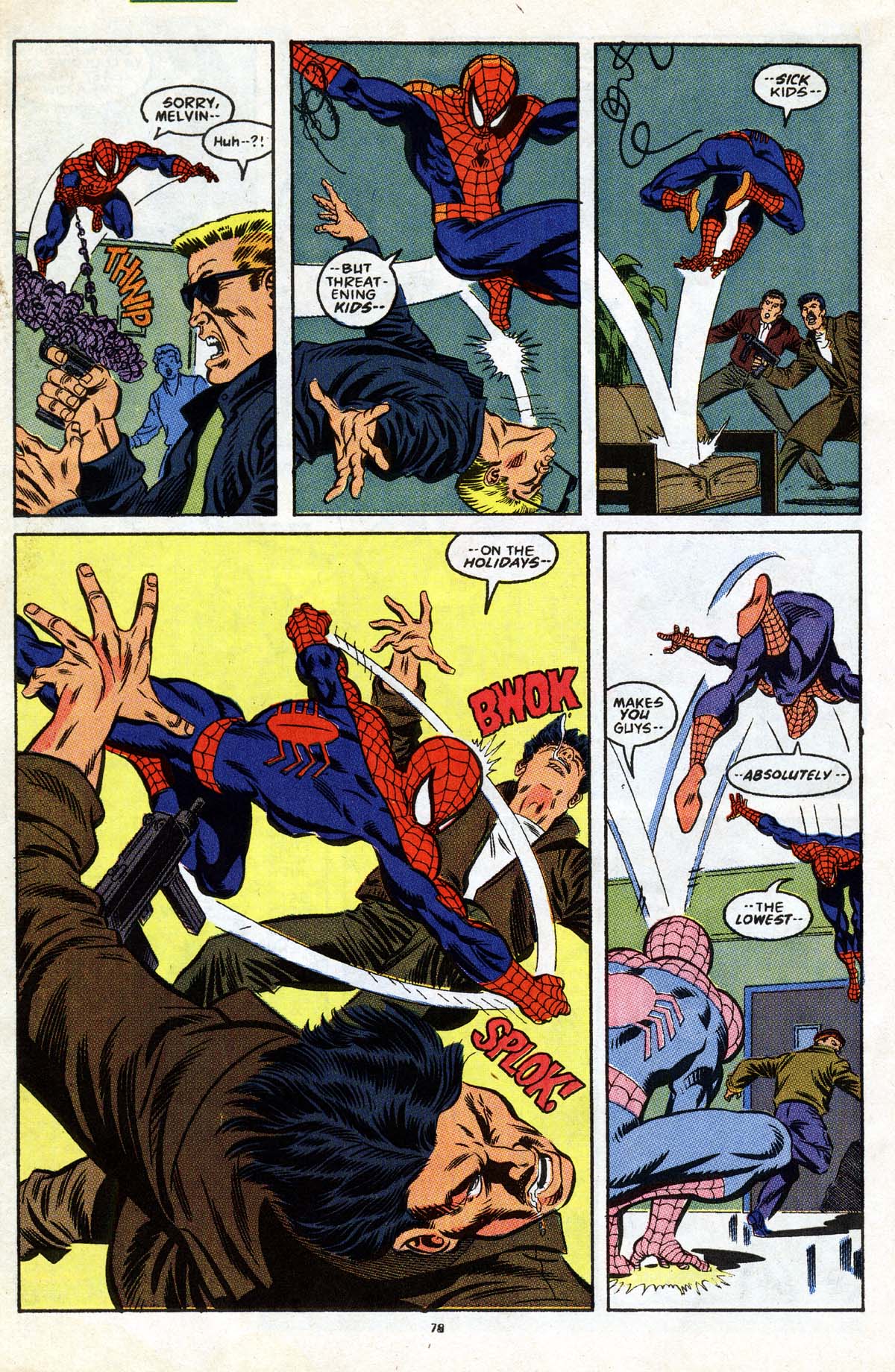 Read online Marvel Holiday Special (1991) comic -  Issue #1991 - 83