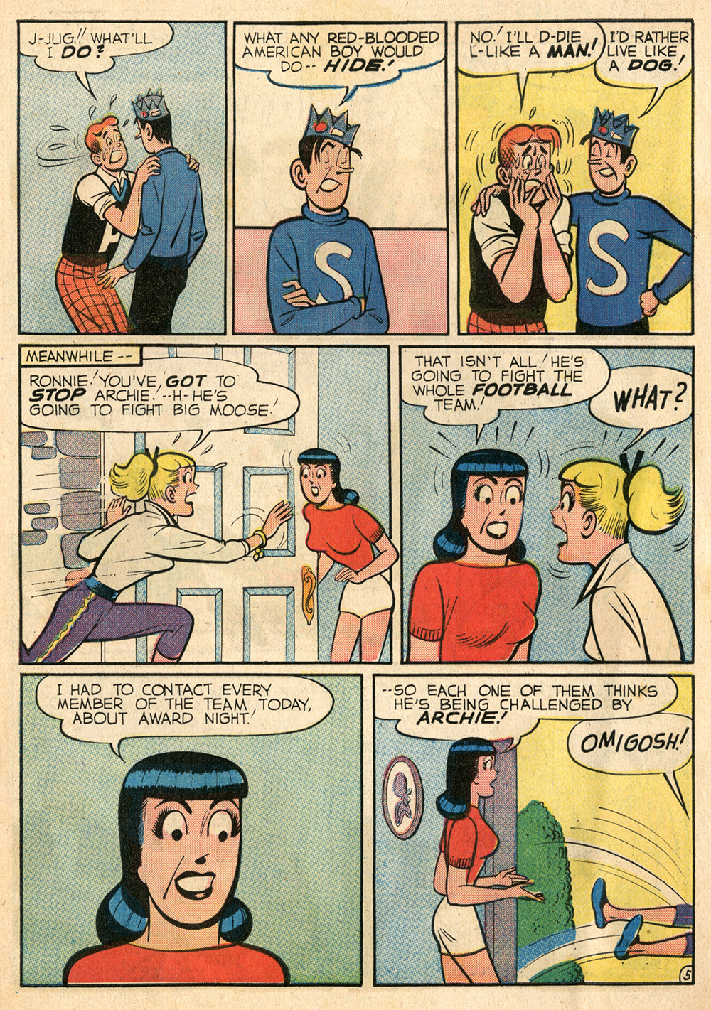 Read online Pep Comics comic -  Issue #144 - 7