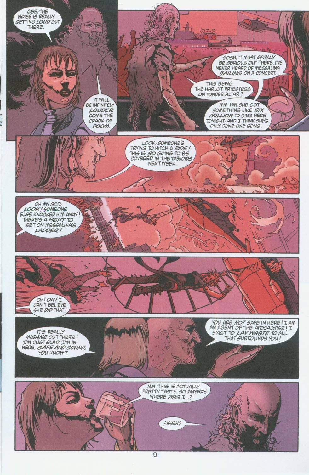 Read online Four Horsemen comic -  Issue #1 - 12