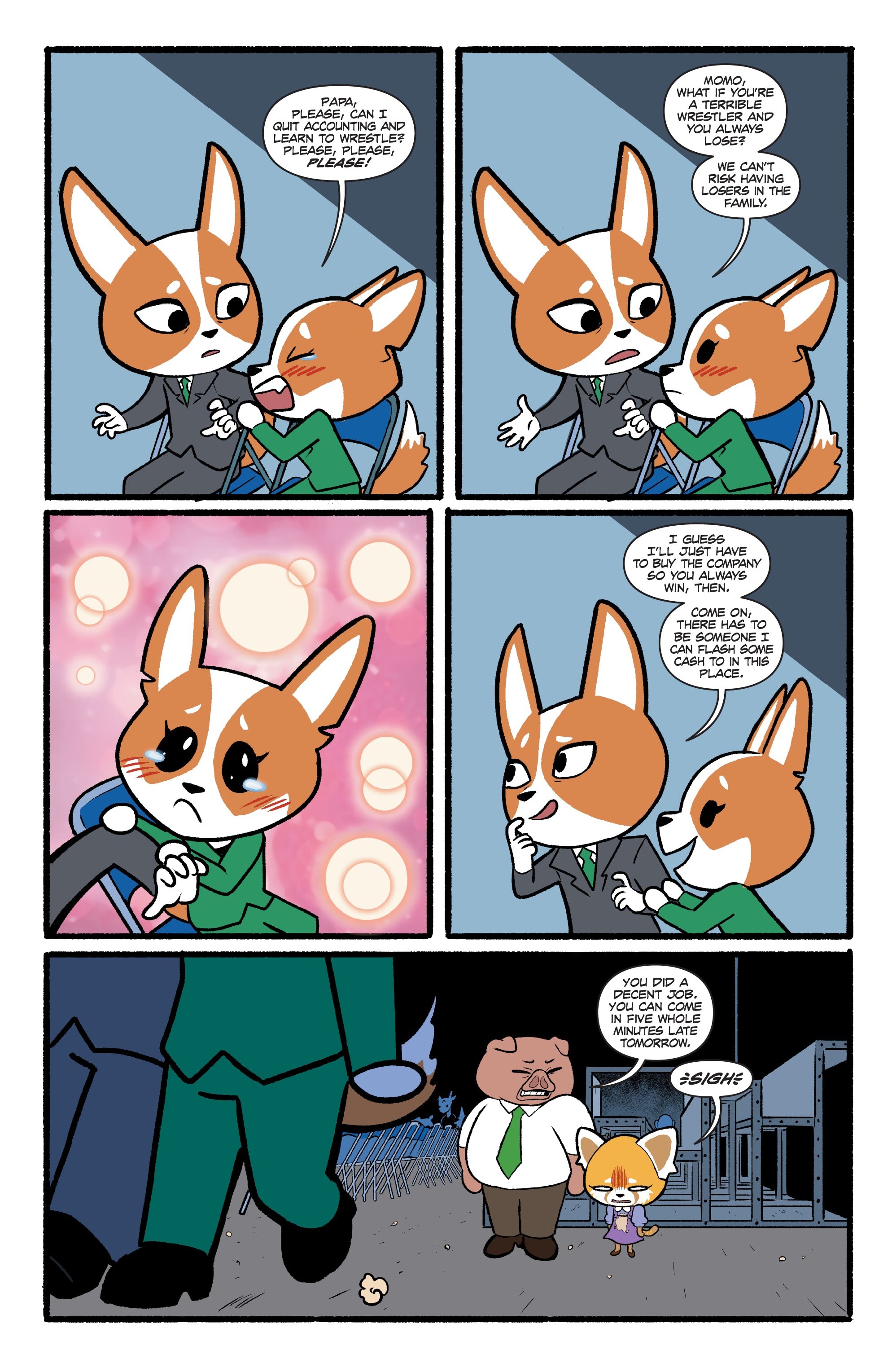 Read online Aggretsuko: Meet Her World comic -  Issue #3 - 23