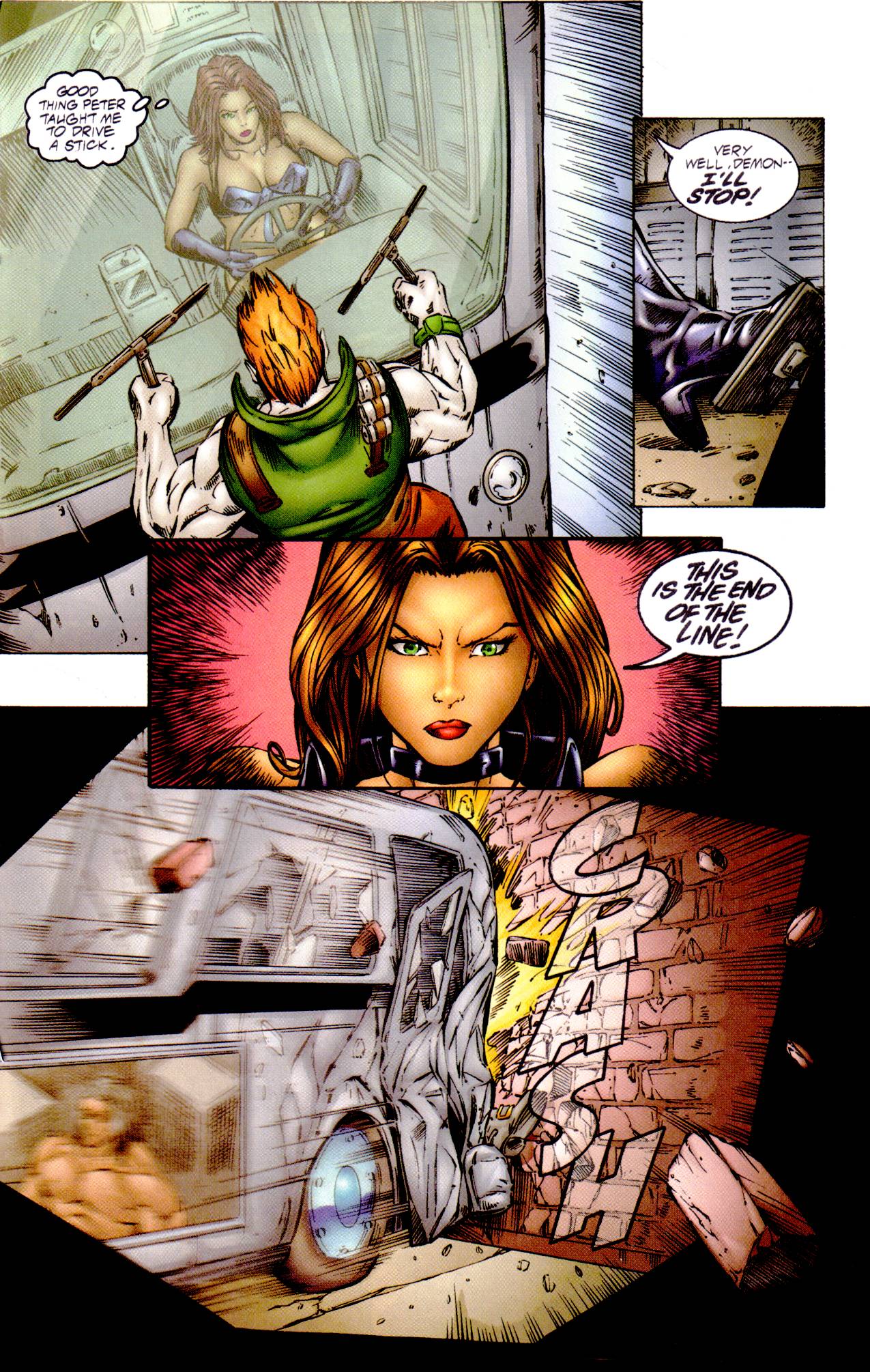 Read online Avengelyne (1996) comic -  Issue #14 - 15