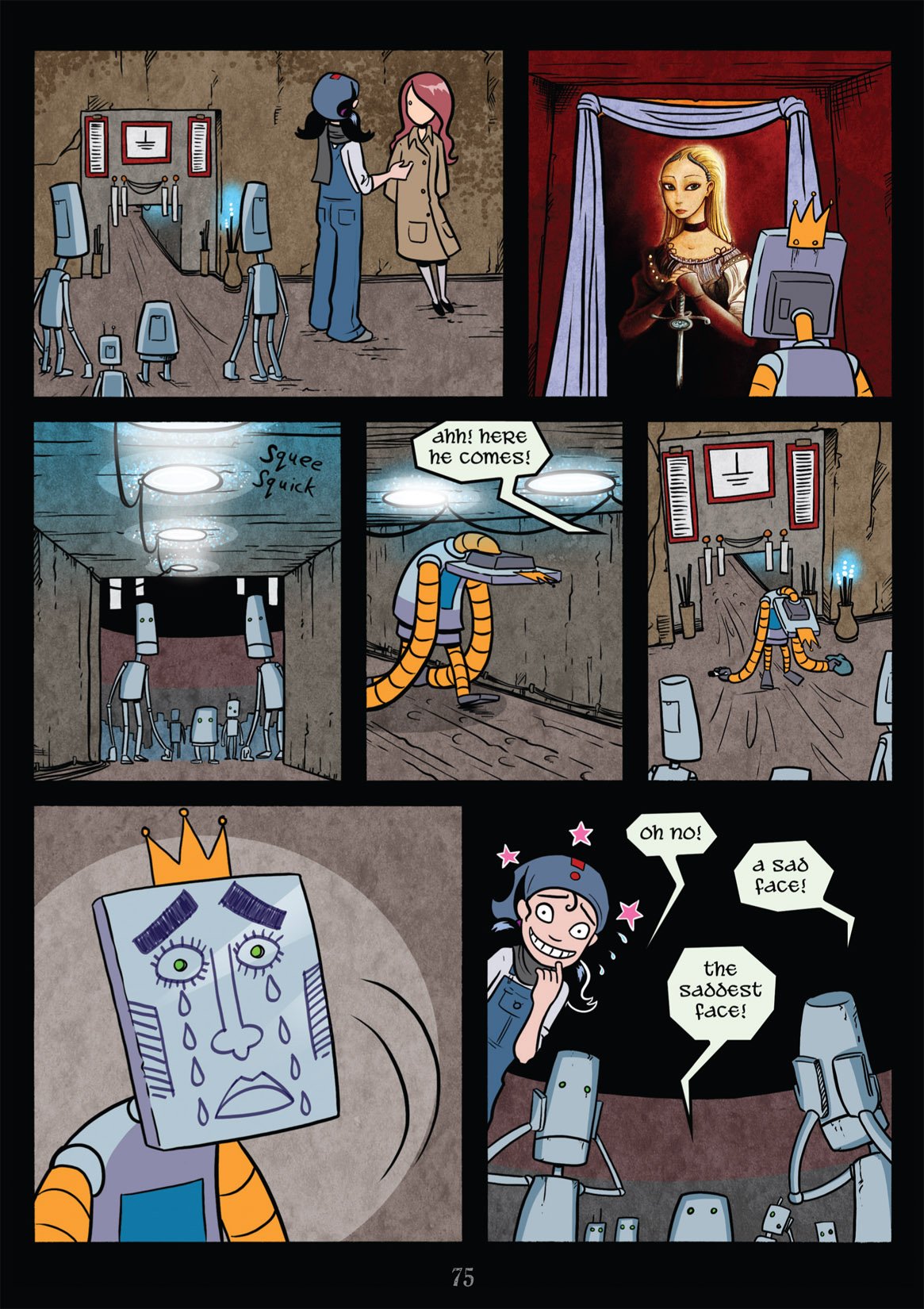 Read online Gunnerkrigg Court comic -  Issue # TPB 3 (Part 1) - 81