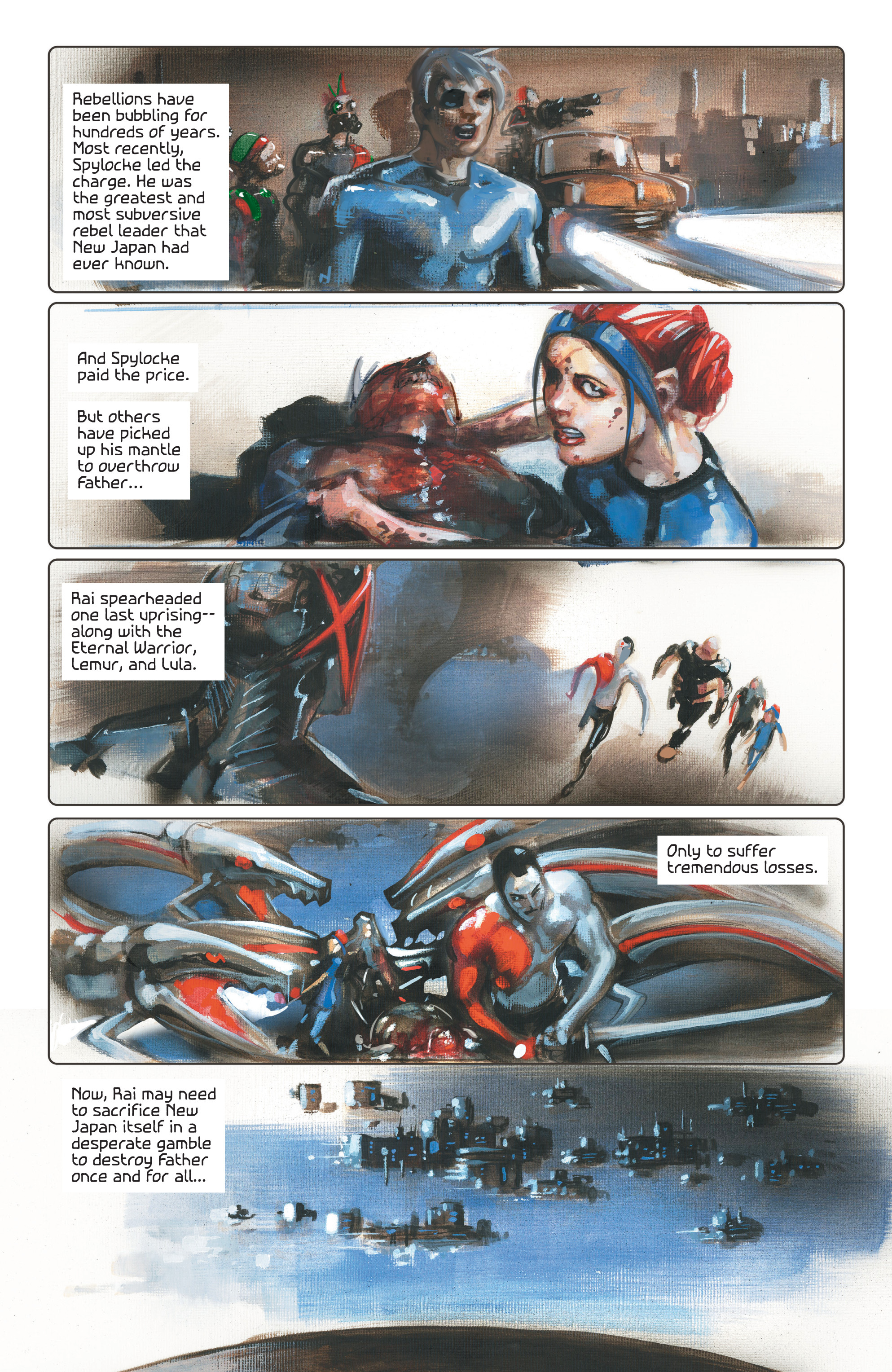 Read online 4001 A.D. comic -  Issue #4 - 4