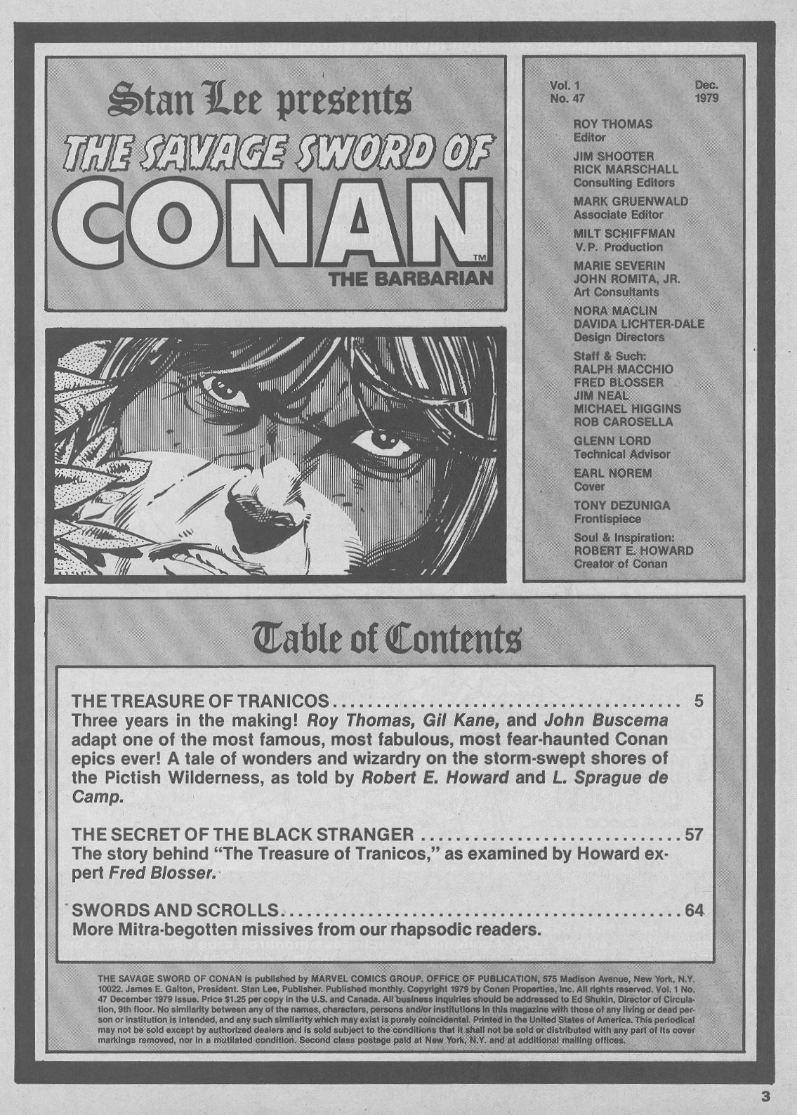 Read online The Savage Sword Of Conan comic -  Issue #47 - 3