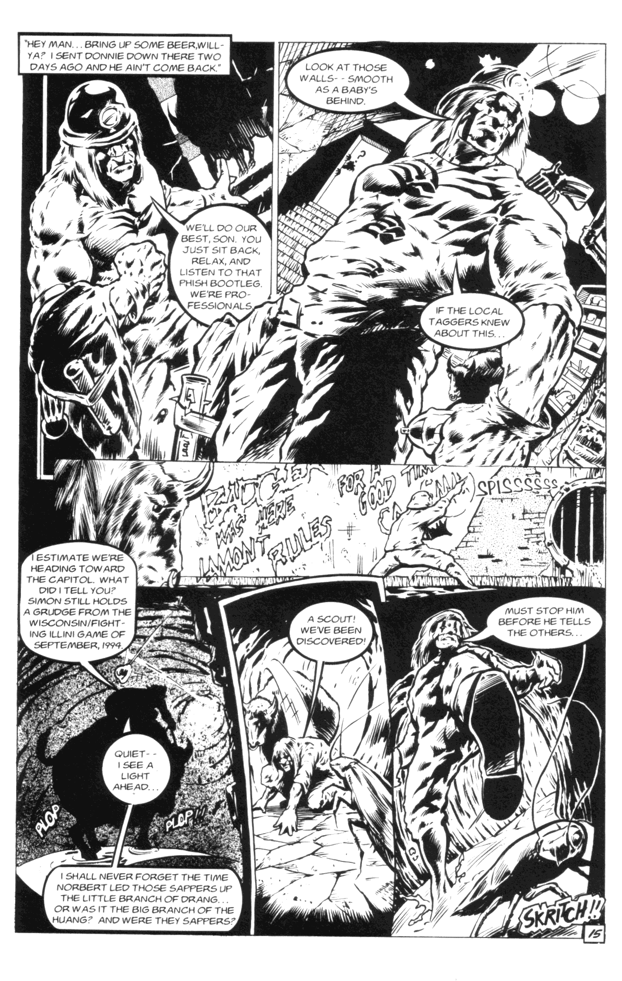 Read online The Badger (1997) comic -  Issue #1 - 17