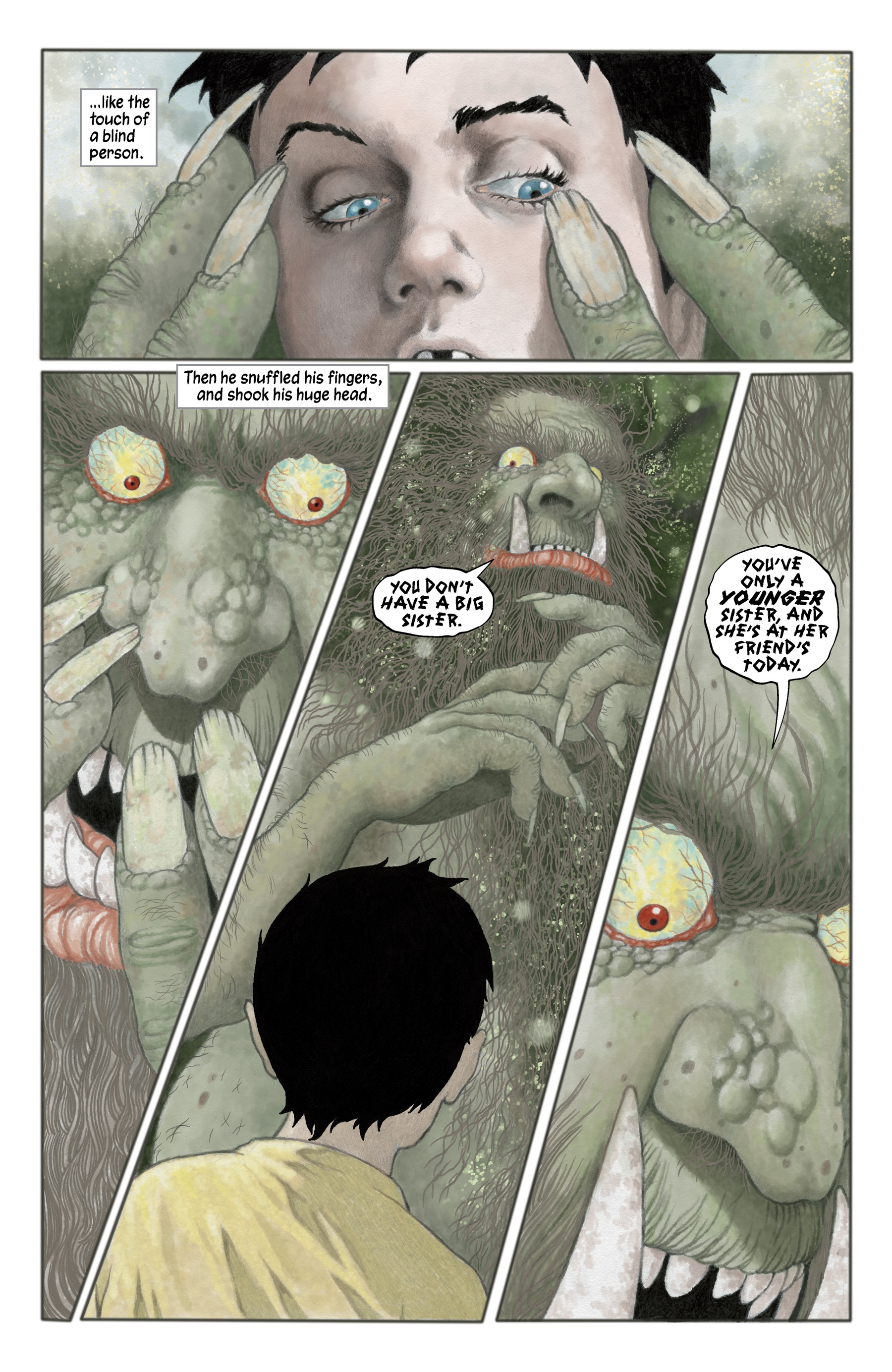 Read online Neil Gaiman's Troll Bridge comic -  Issue # TPB - 26