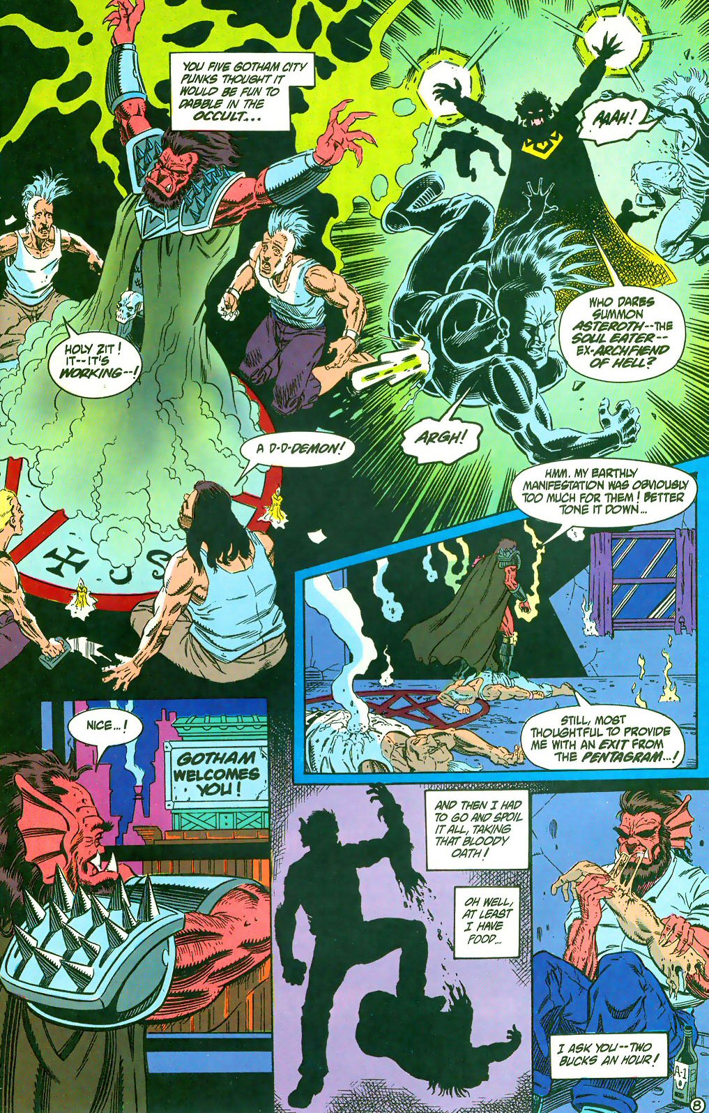 Read online The Demon (1990) comic -  Issue #30 - 9