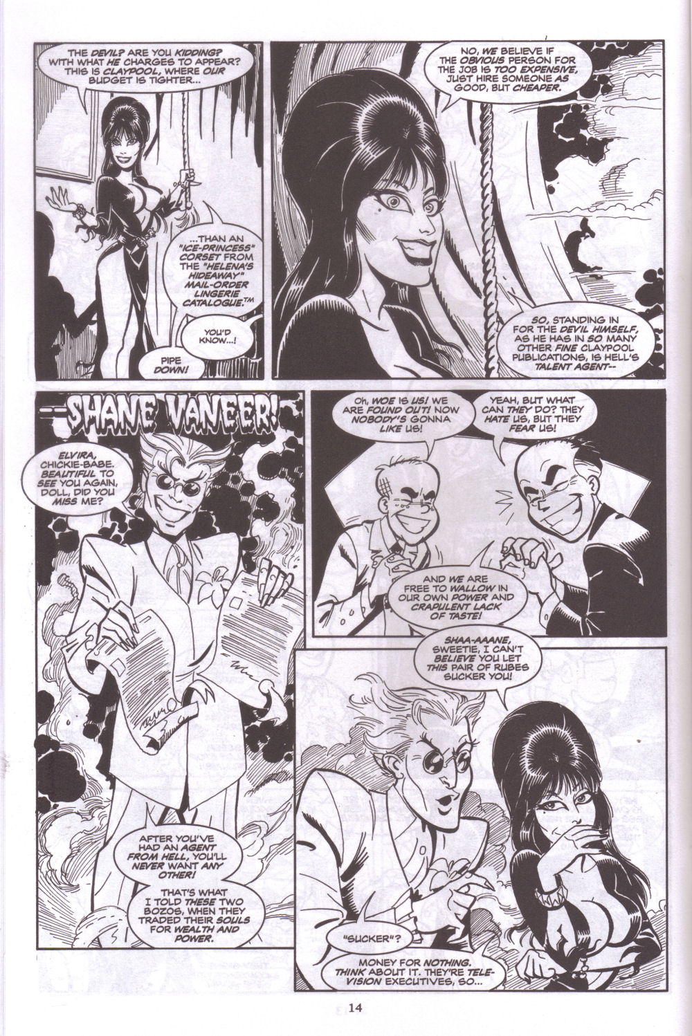 Read online Elvira, Mistress of the Dark comic -  Issue #70 - 16