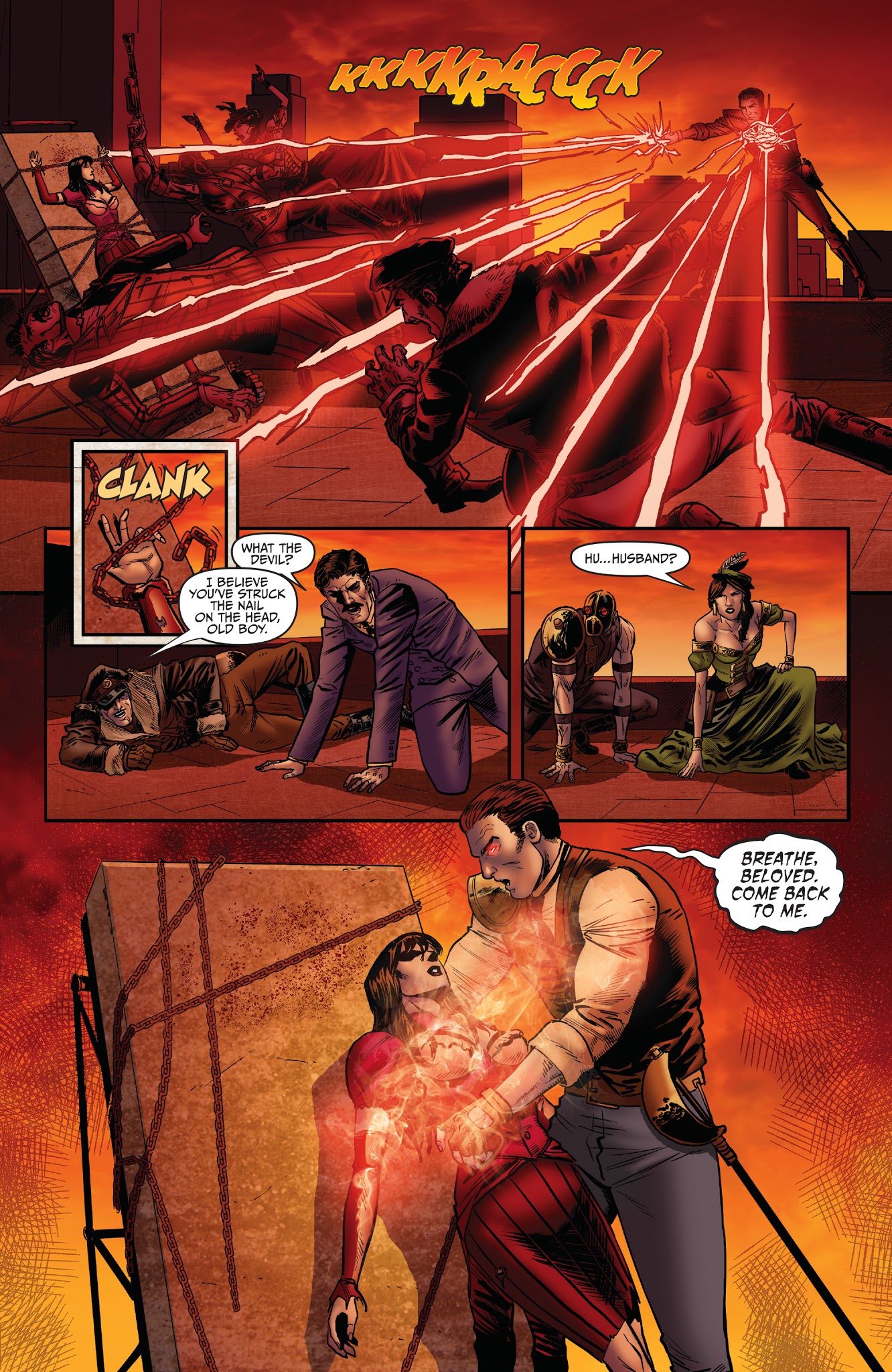 Read online Legenderry: Vampirella comic -  Issue # _TPB - 112