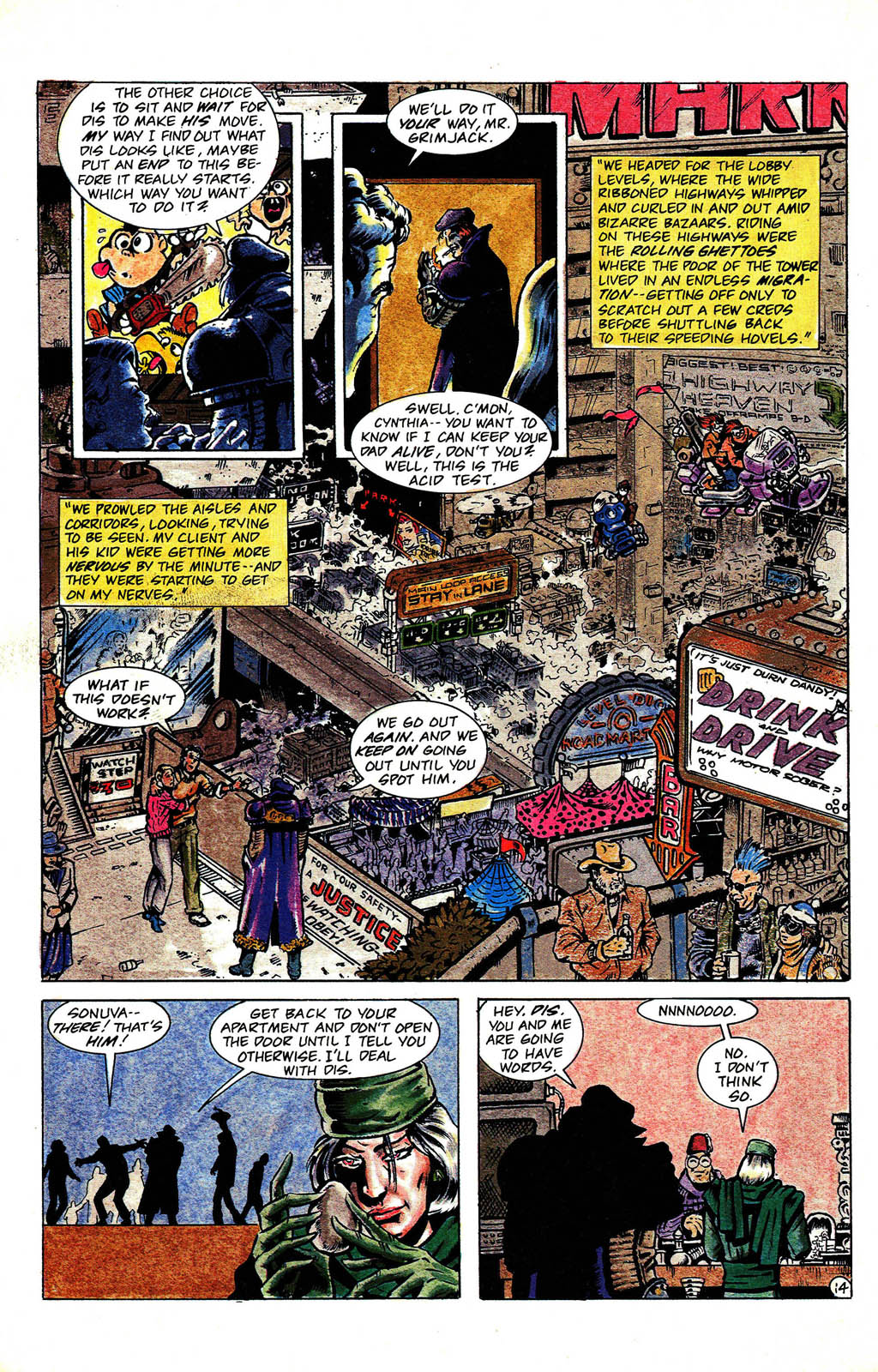 Read online Grimjack comic -  Issue #63 - 18